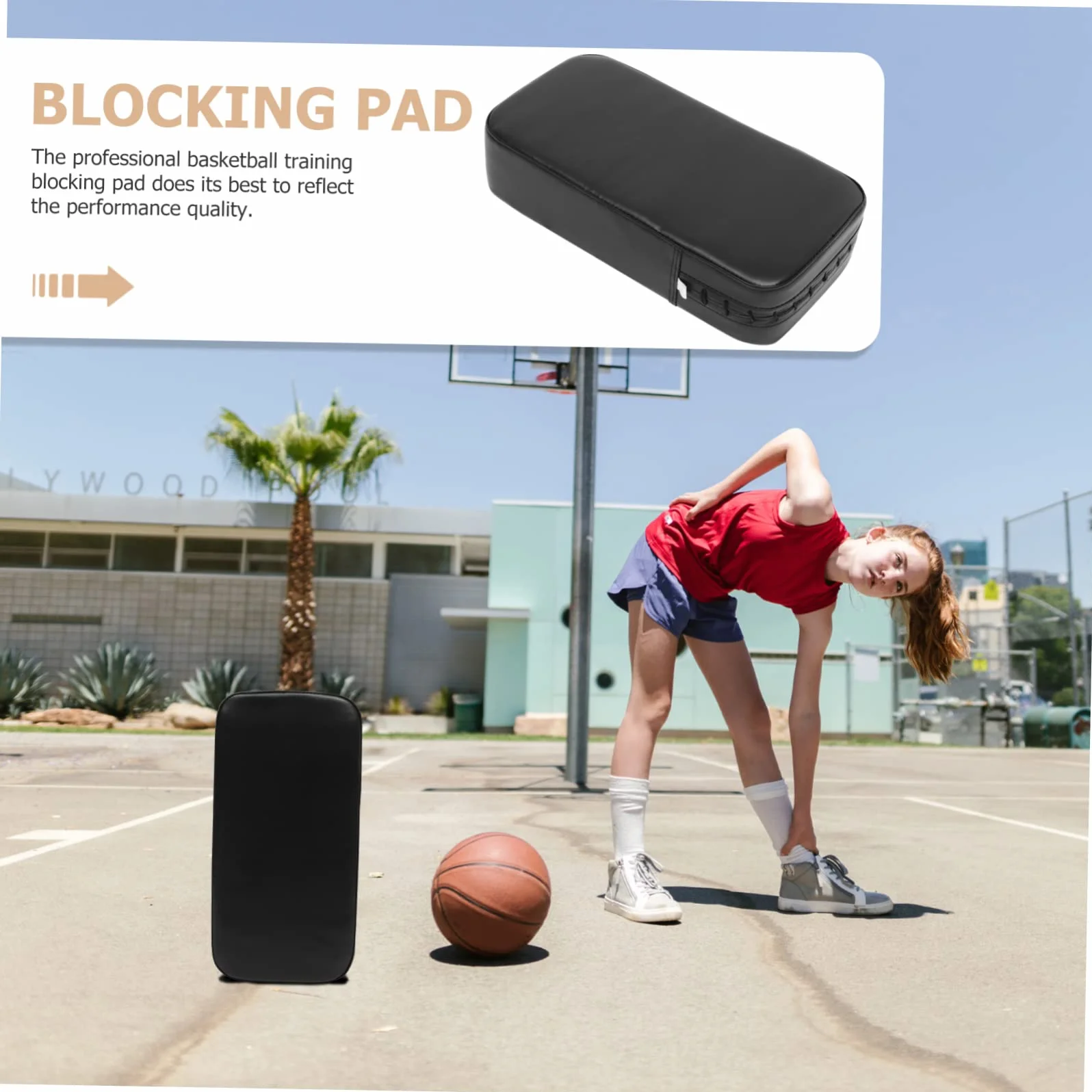 Anneome Cuscino da Allenamento Basket Pad di Blocco Multiuso in PVC e Pelle PU