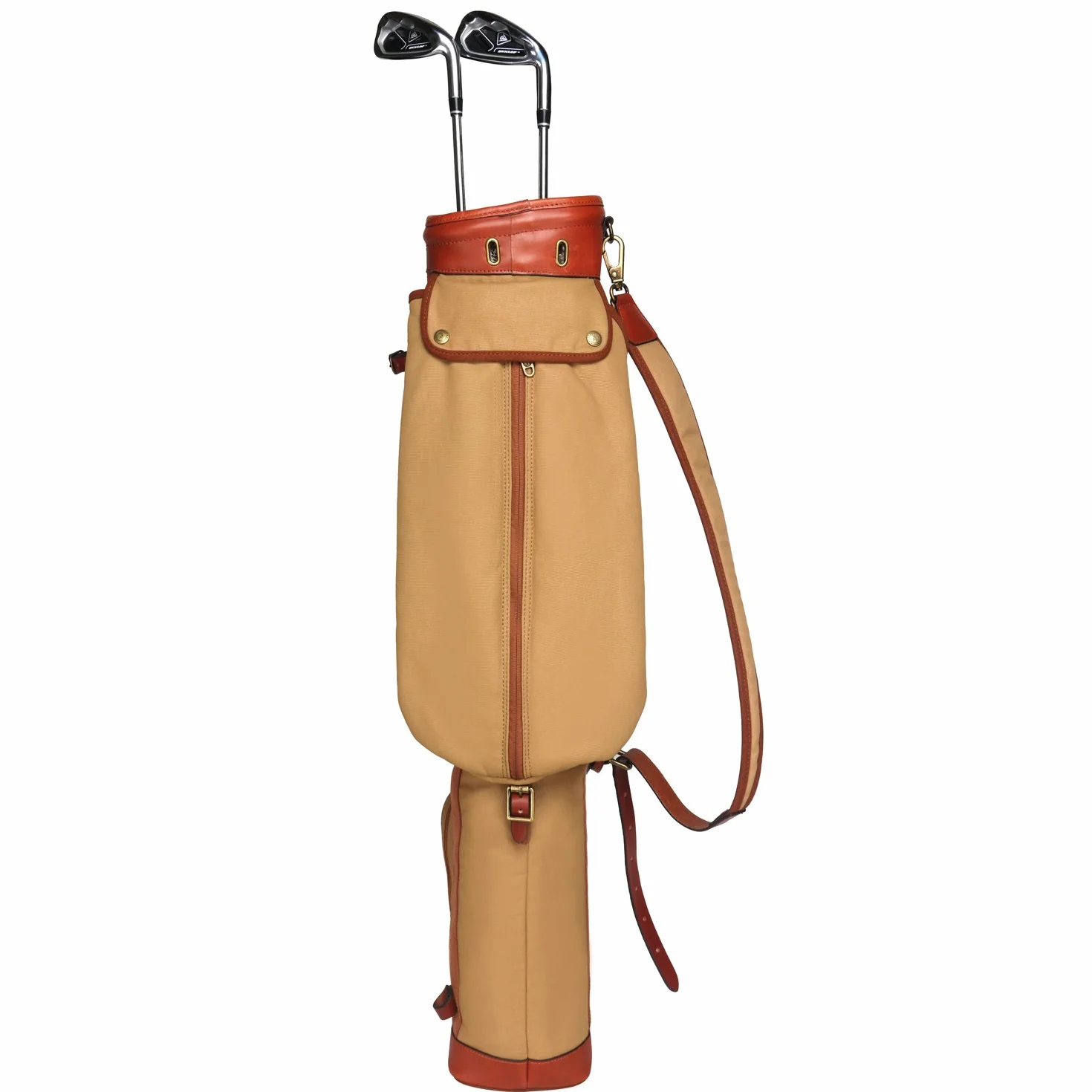 Tourbon Waterproof Canvas Golf Club trasporta sacco da viaggio con cinghia imbottita morbida