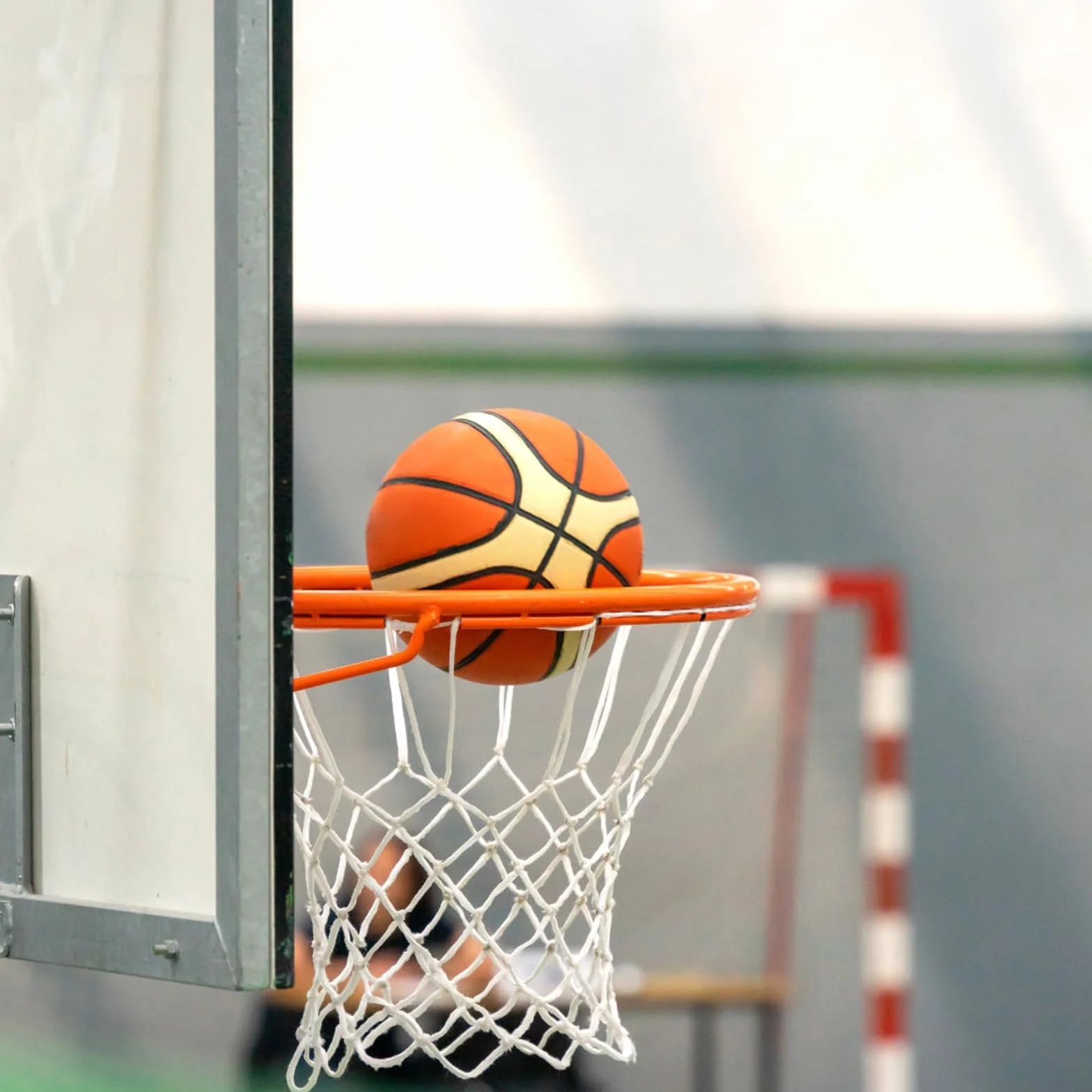 Rete da Basket 2 Pezzi Rimovibile,Rete da basket di ricambio per tutte le condizioni atmosferiche,Ricambio Professionale Portatile per Canestri Interni ed Esterni