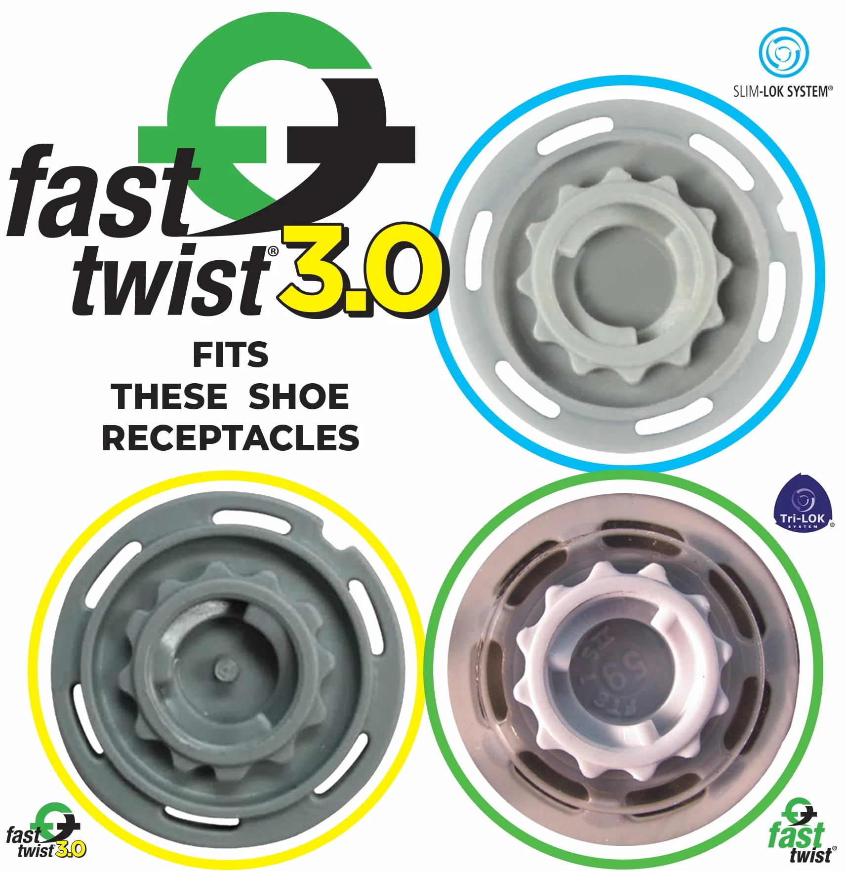 SOFTSPIKES Pulsar Fast-Twist Tacchetti Scarpe da Golf