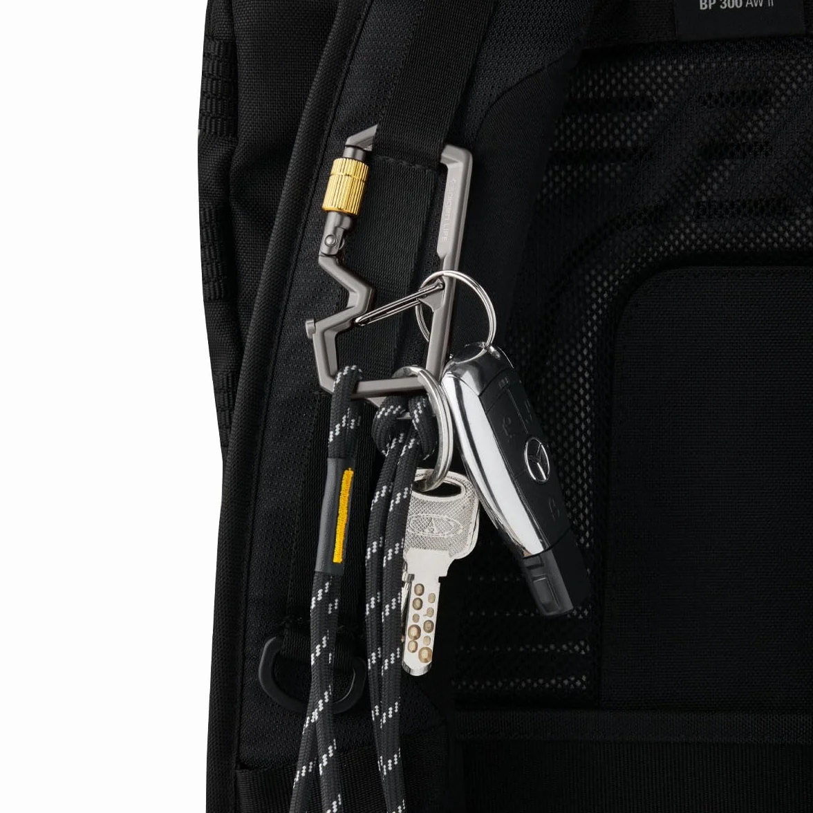 Spigen Life EDC moschettone portachiavi apribottiglie bloccaggio cinghia O-ring