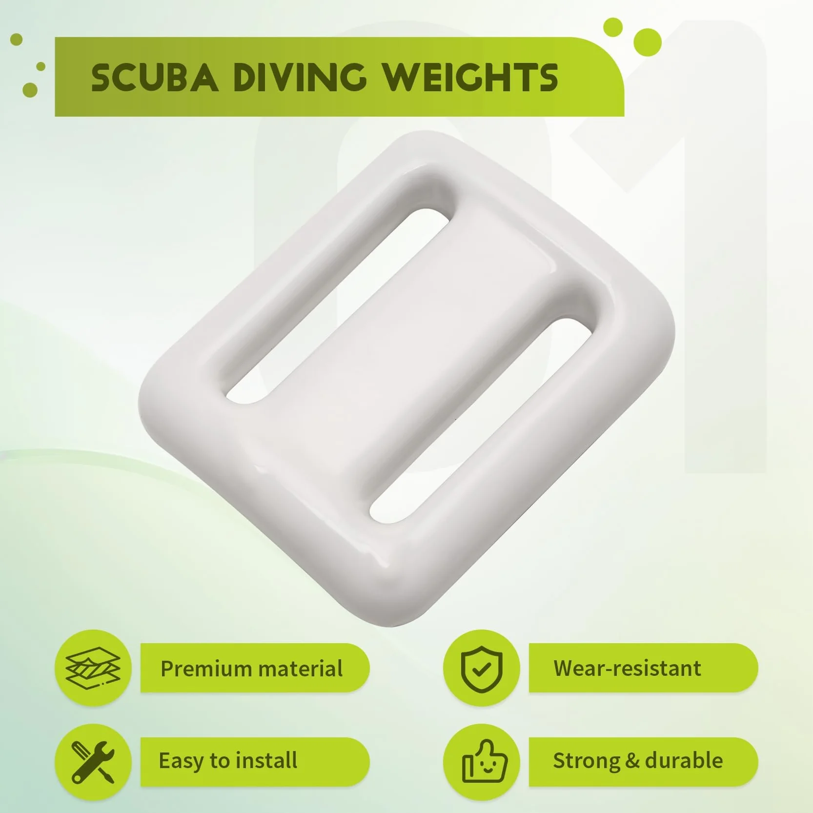 Pesi per immersioni subacquee 4 pezzi