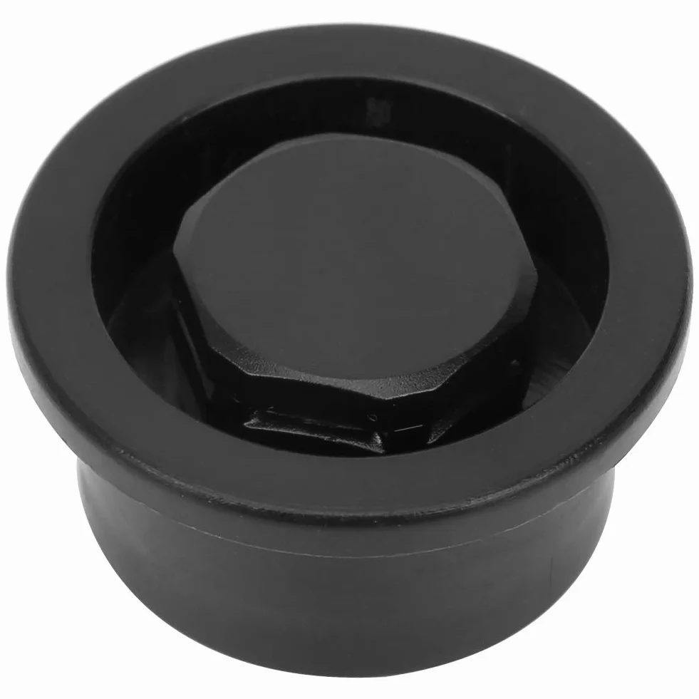 VGEBY Foro di sfiato per tavola da surf in PVC 2 Pezzi, Presa d'aria automatica impermeabile per paddle board SUP barca (Nero)