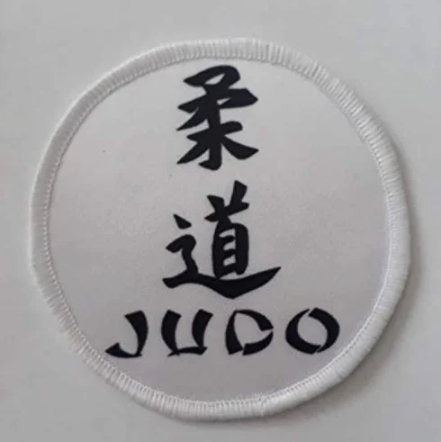 Toppa ricamata con Kimono Gi di arti marziali del Judo