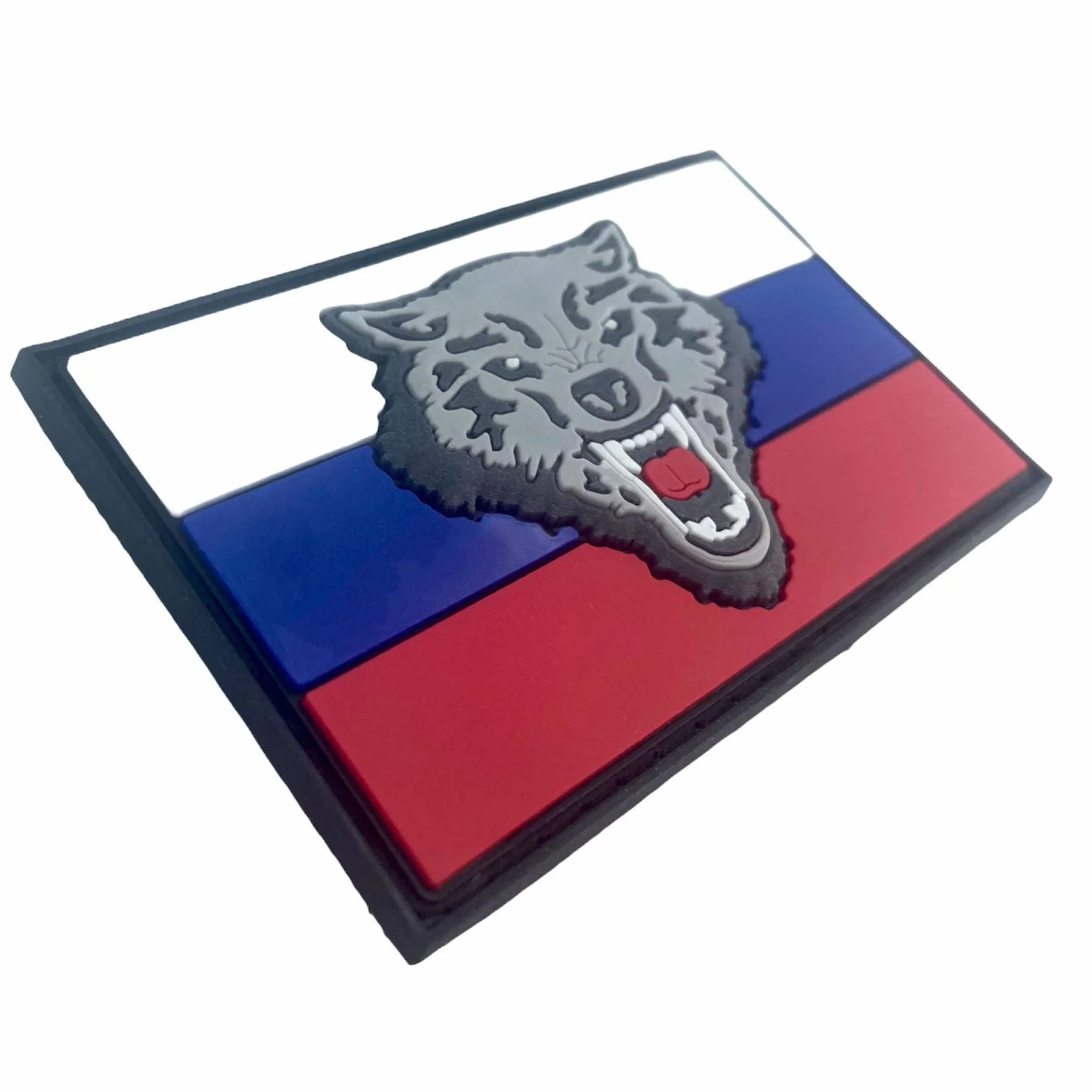 Russia Russa Lupo Bandiera Cosplay Airsoft PVC Fan Patch Morale Fan Toppa