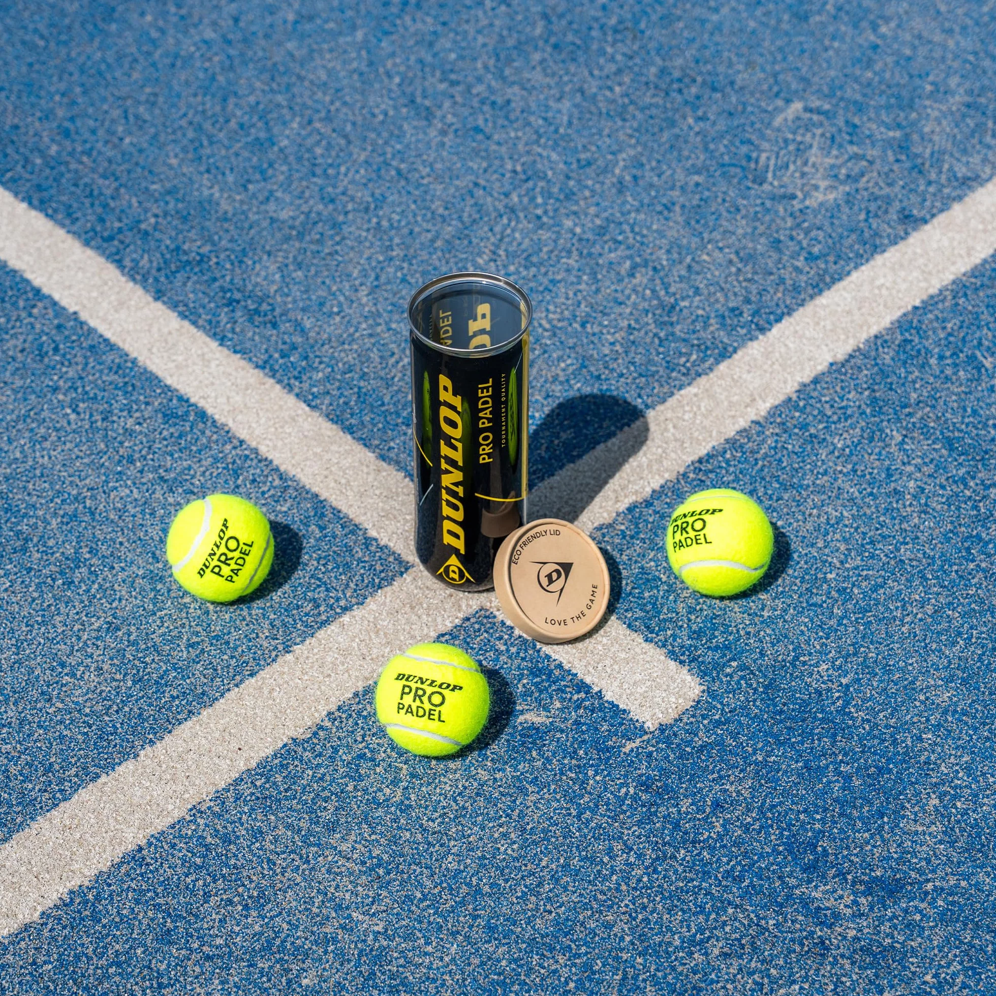 DUNLOP Pro Padel Balls - Palline da padel per tornei e competizioni
