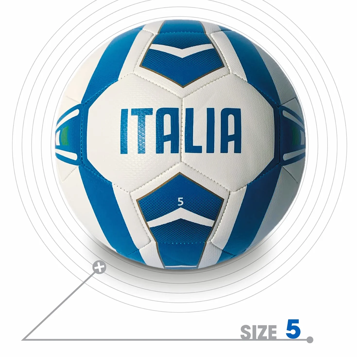 Pallone da Calcio Cucito TPU Misura 5 400g Mondo Sport