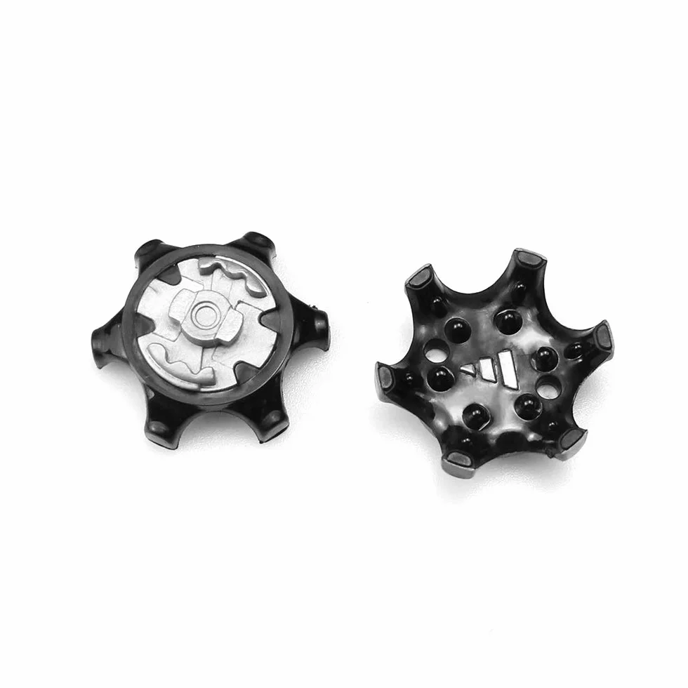 Tacchetti per Scarpe da Golf Antiscivolo YunBey 10 PCS Golf Shoe Spike di Ricambio Nero