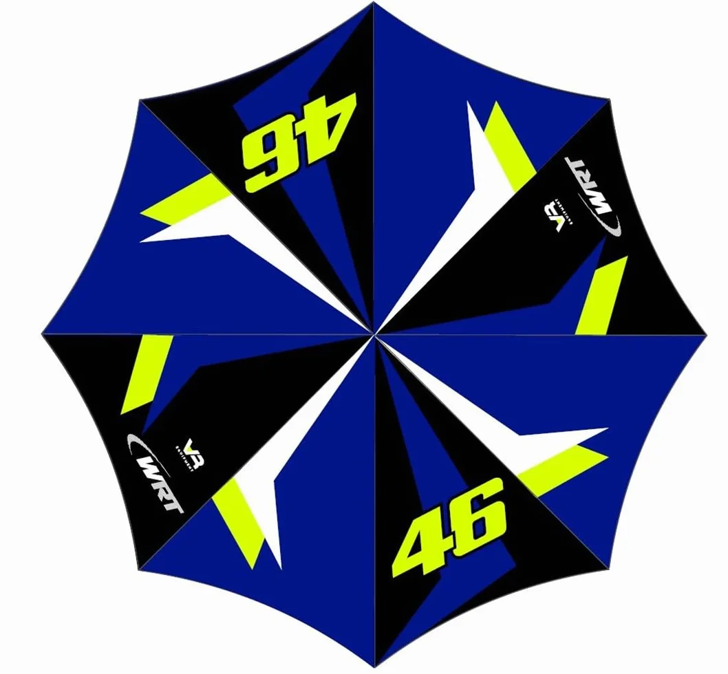 VR46 WRT COLLECTION Umbrella Black
