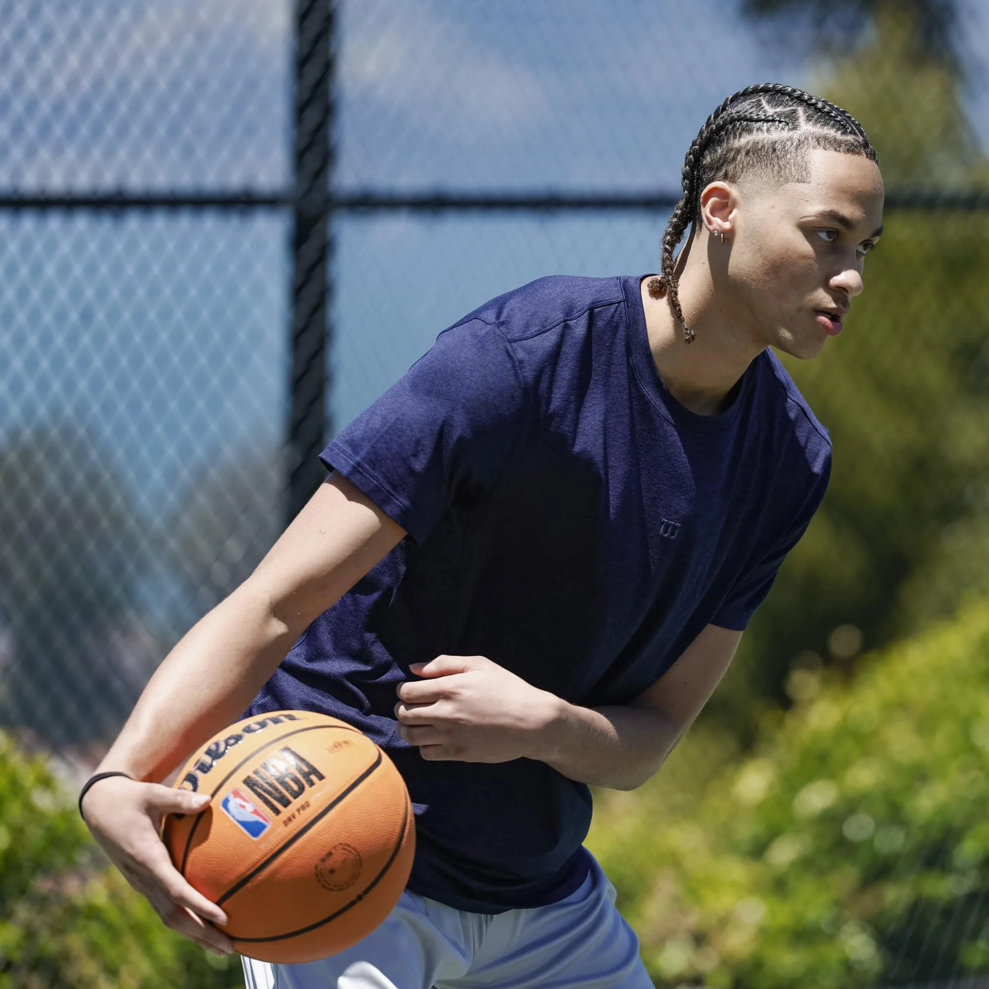 Wilson Pallone da Basket NBA DRV PRO Gomma Tackskin Outdoor