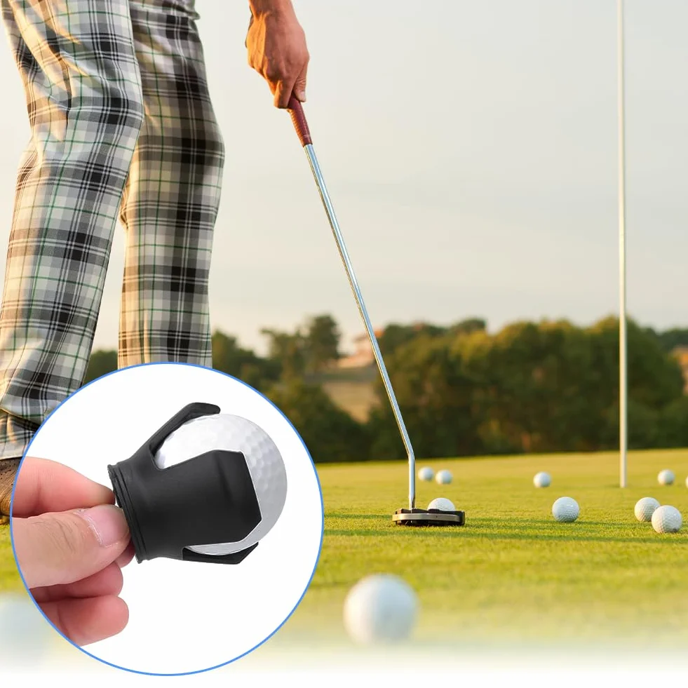 Retriever Per Palline Da Golf, Pinza Pallina Golf Palla Pick Up Grabber Artiglio Sucker 3 Prong Ventosa Ball Claw Saver Putter Grip Aiuti Formazione Strumento Prelievo Artigli Raccogliere Uso Esterno