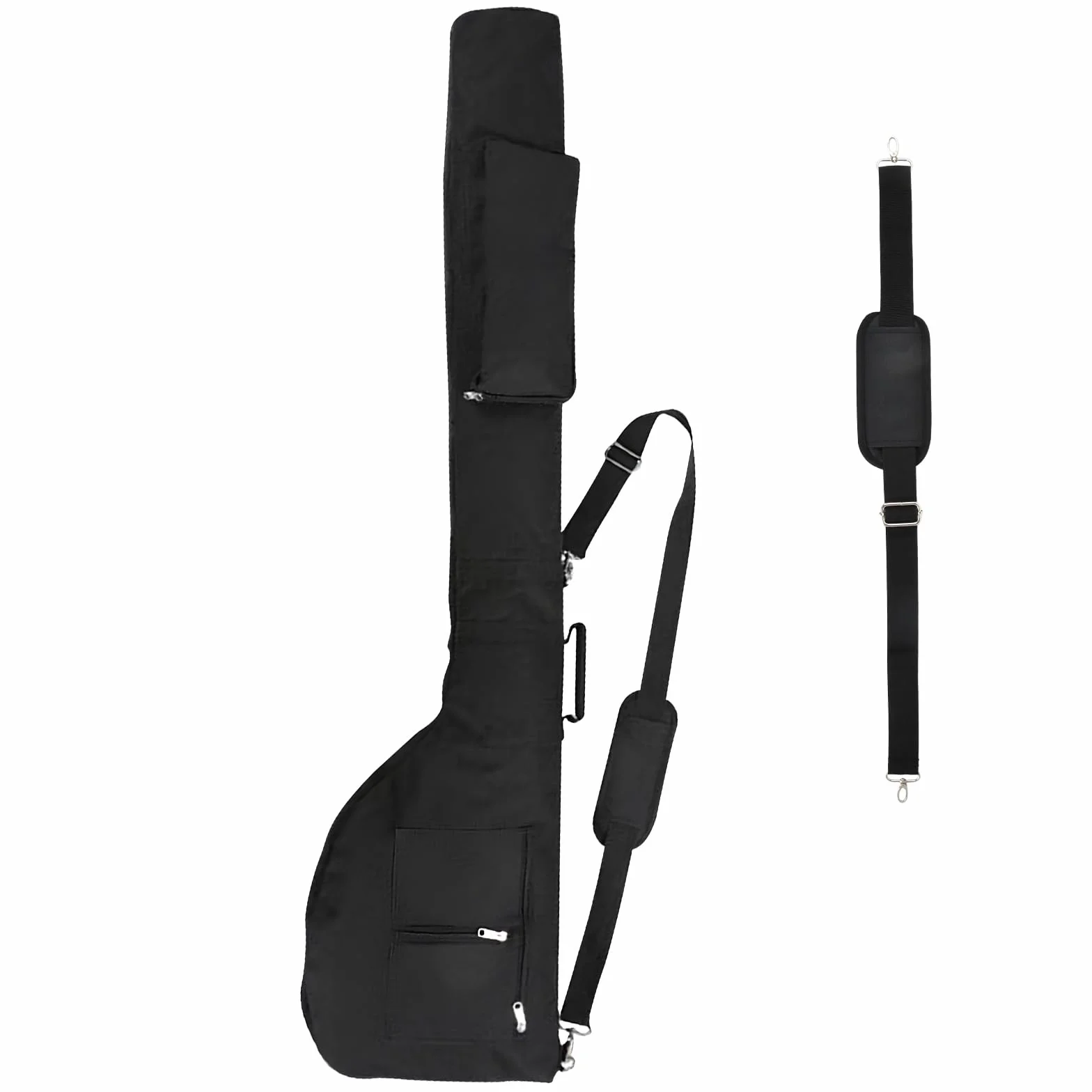 Borsa da viaggio piccola e leggera per mazze da golf, portatile, pieghevole e da trasporto, capacità da 8 a 10 bastoncini