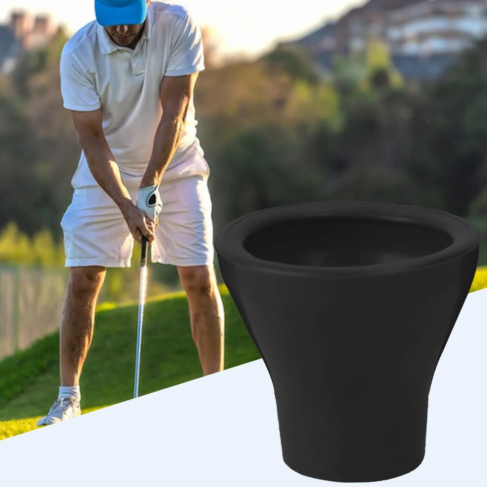 Strumento per raccogliere palline da golf portatile leggero recuperatore