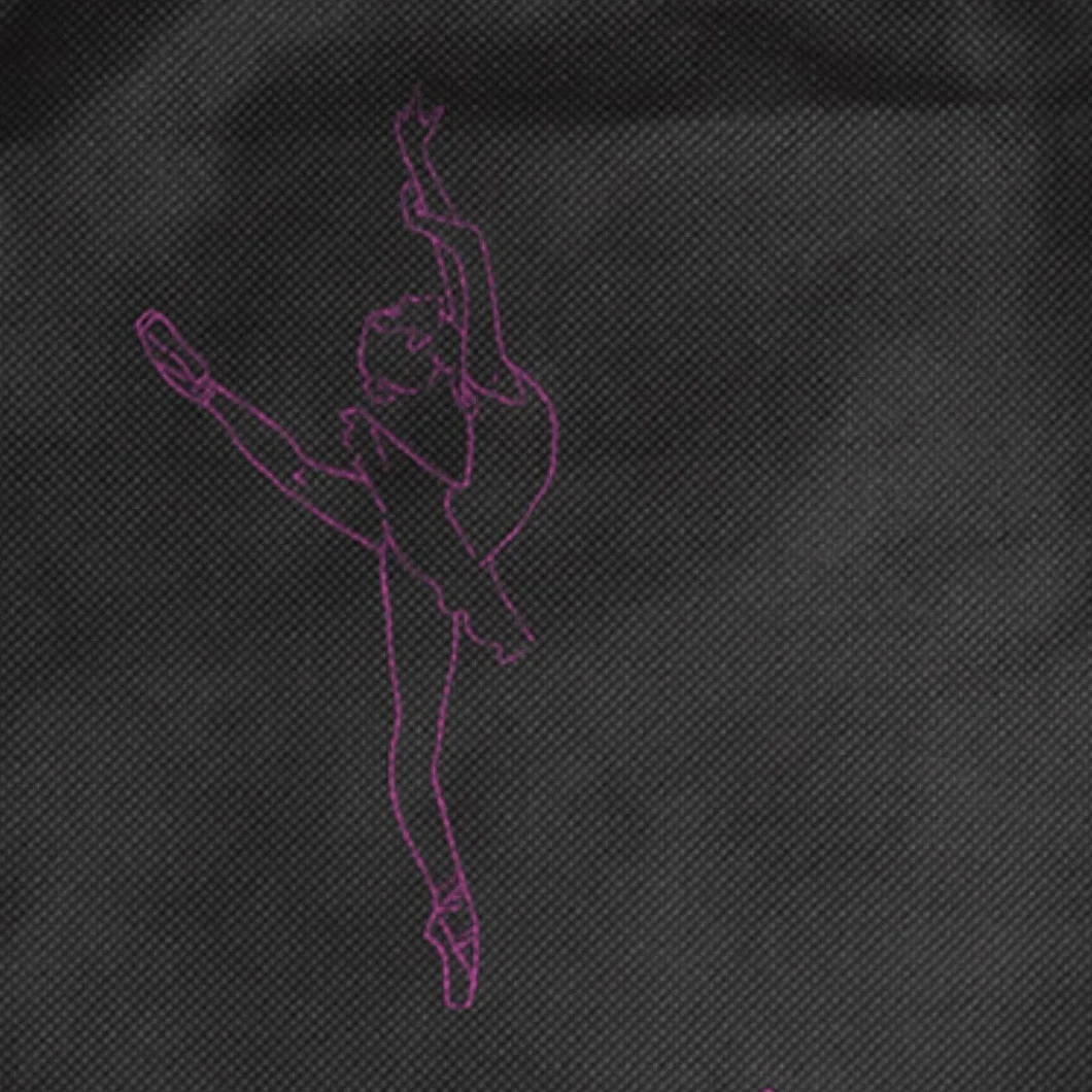 Sacca Porta Punte Ballerina DL DANCEWEAR Nero Fucsia Danza Ragazza
