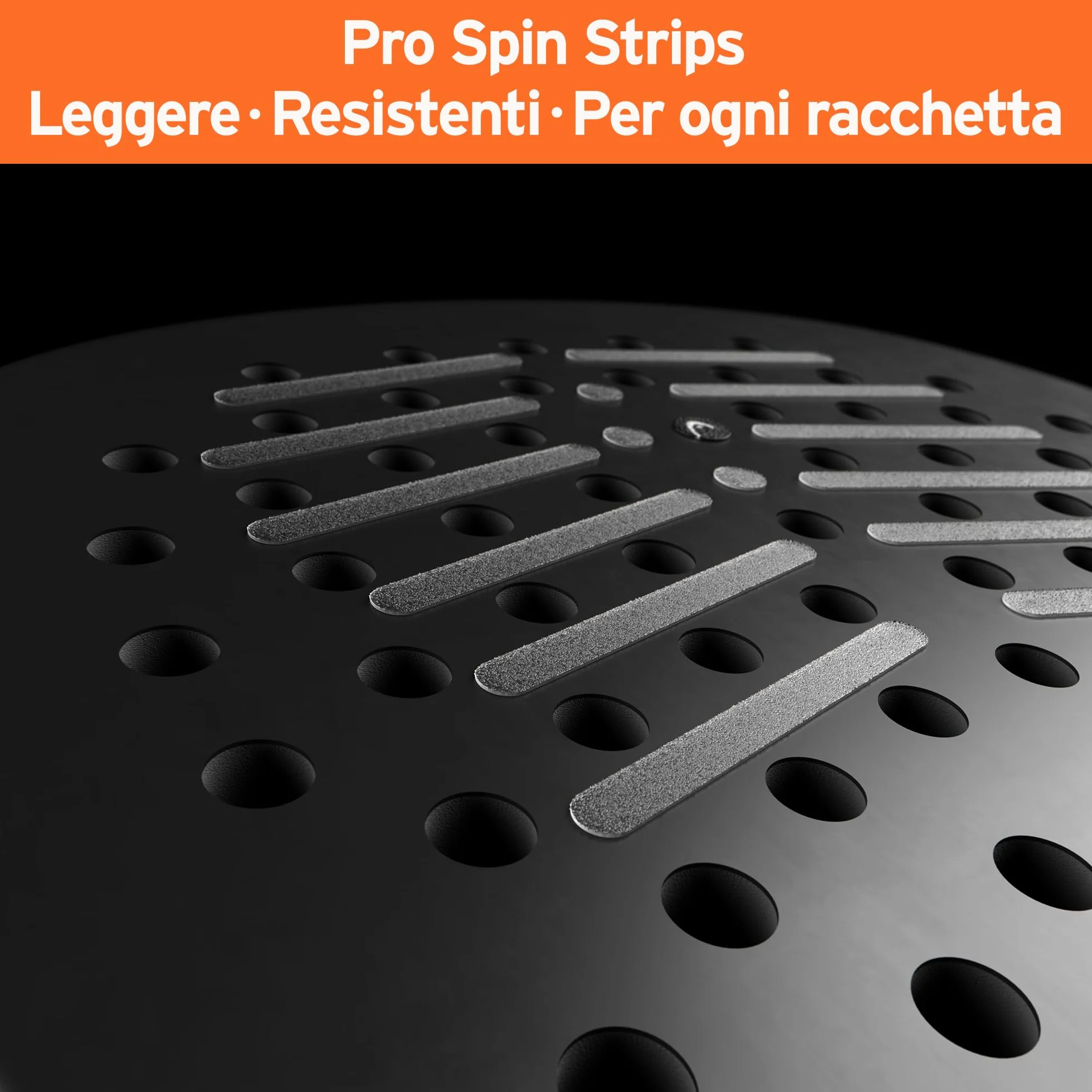 Rezztek Pro Spin Strips per Racchetta da Padel – Accessorio per Migliorare Giro e Controllo