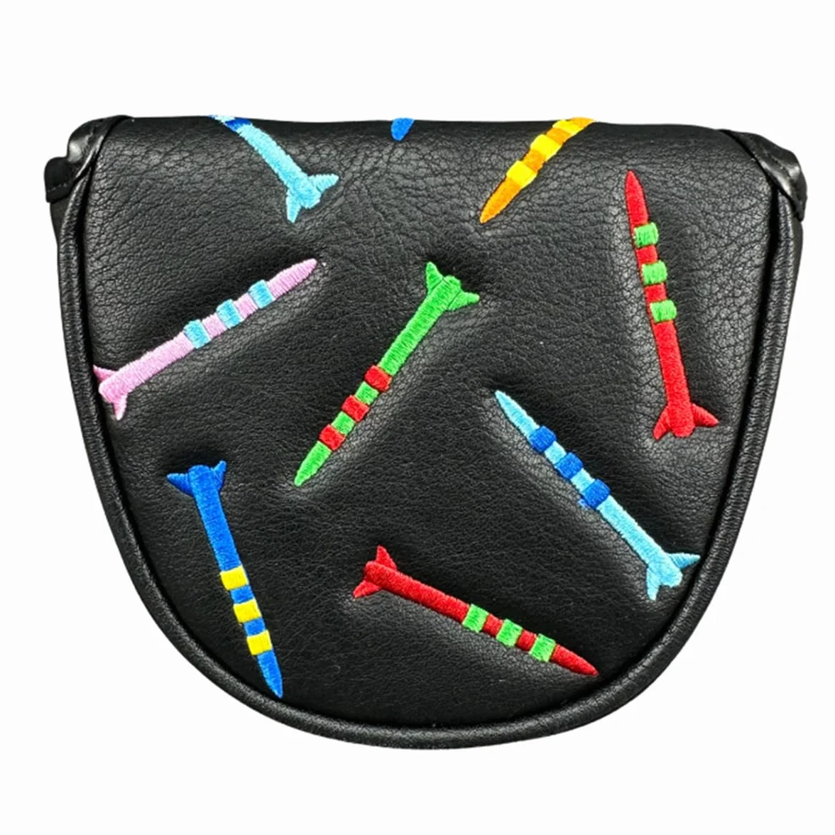 Alide Copertura Magnetica Per Putter Da Golf, Mazza in PU Con Chiusura Magnetica, Portatile E Facile Da Installare (nero)