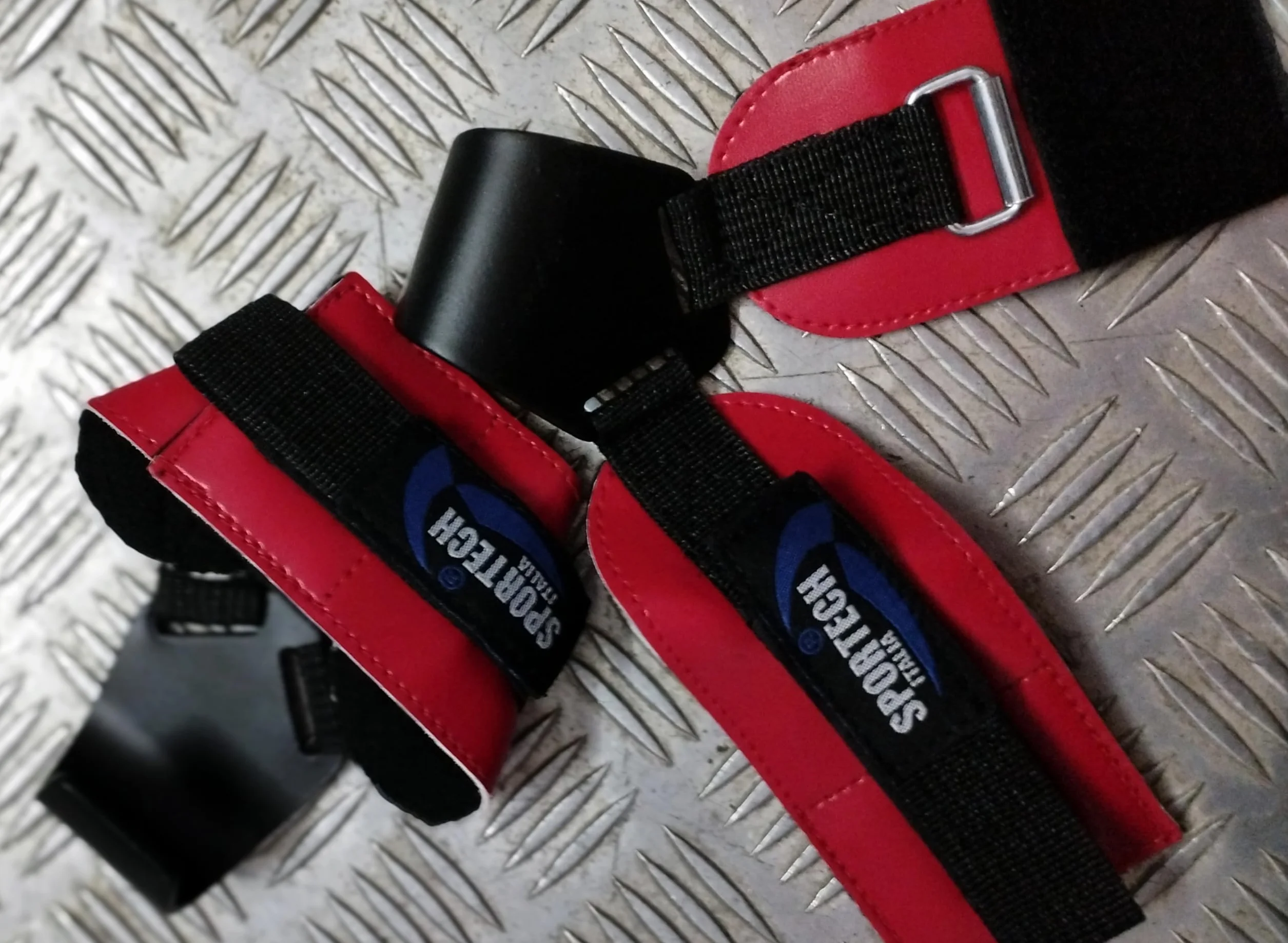 Ganci Palestra Imbottitura Chiusura Strappo Hand Grip Sollevamento Pesi Versa Grip Allenamento Muscolare Body Building Fitness