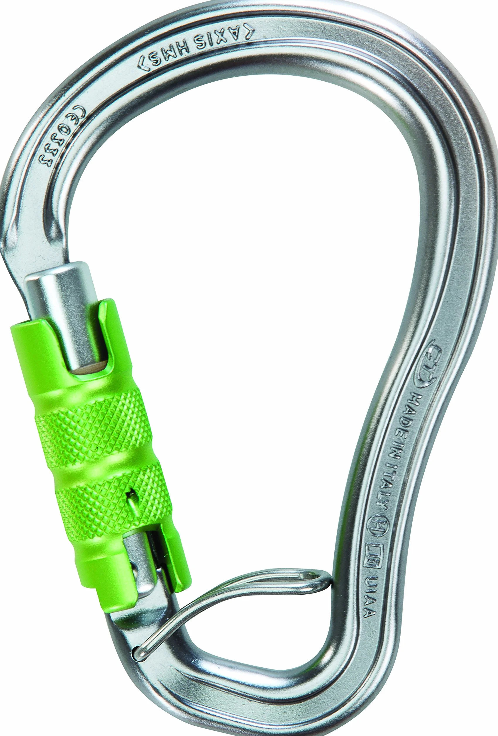 Climbing Technology Axis HMS TGL Grande Moschettone con Triplice Chiusura