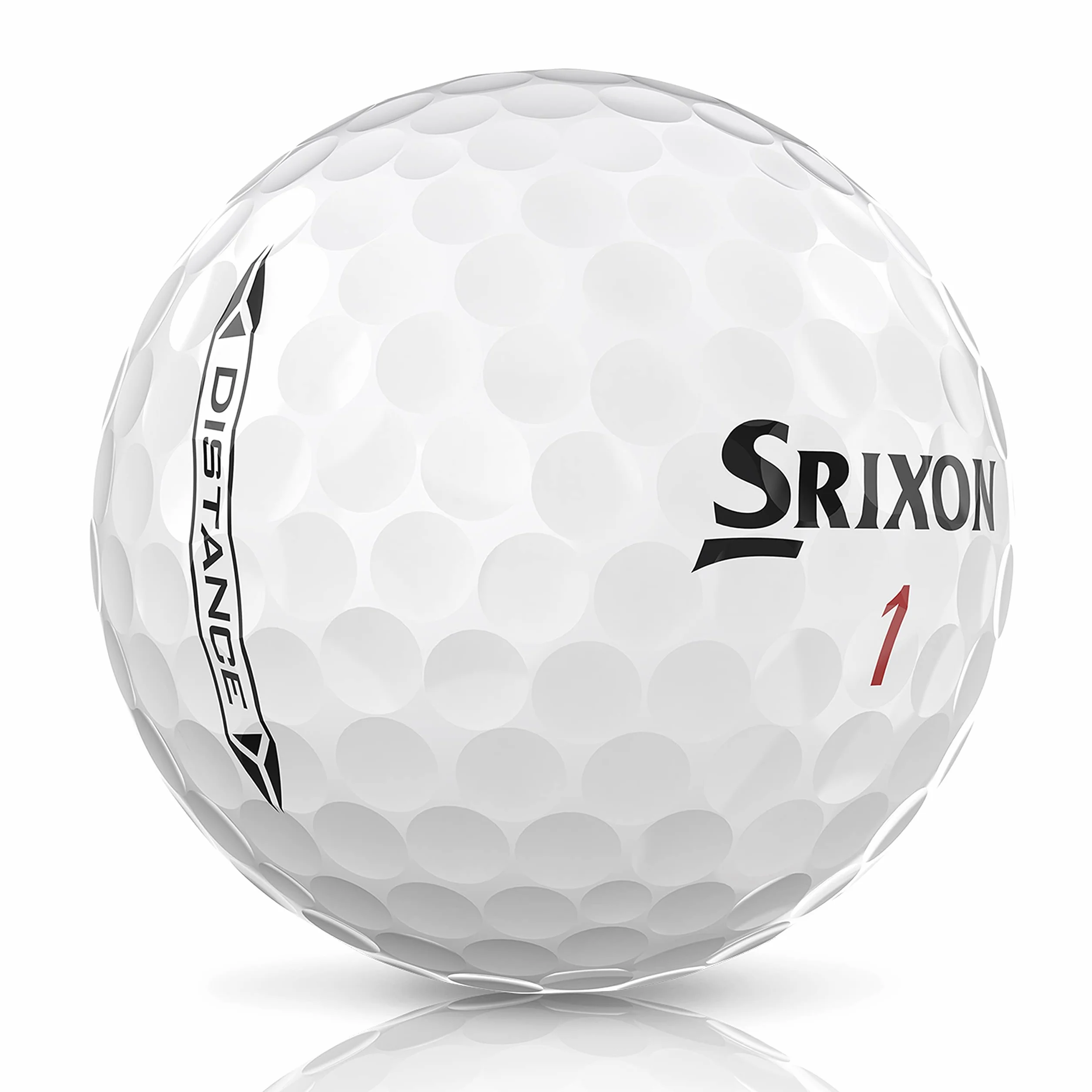 Srixon Distance 10 Dozzina Palline da Golf Alta Velocità Resistente