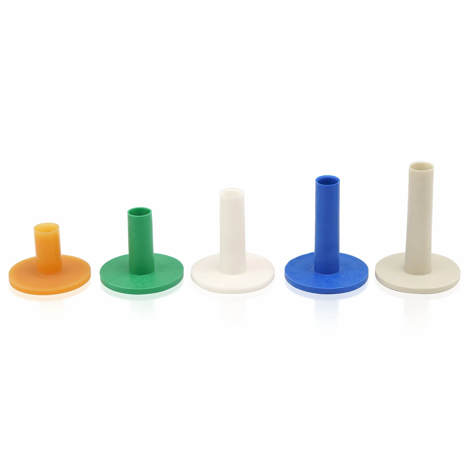 Golf Gomme Tees Guida-Range Misto-size, 5 colori 10 set di tappetini per la pratica blu indoor outdoor cortile casa