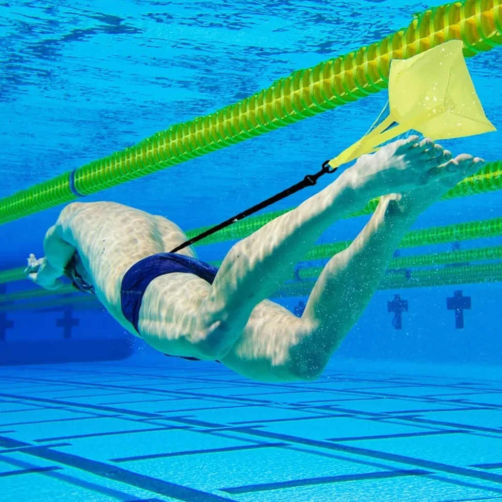 Paracadute nuoto addestramento resistenza regolabile piscina