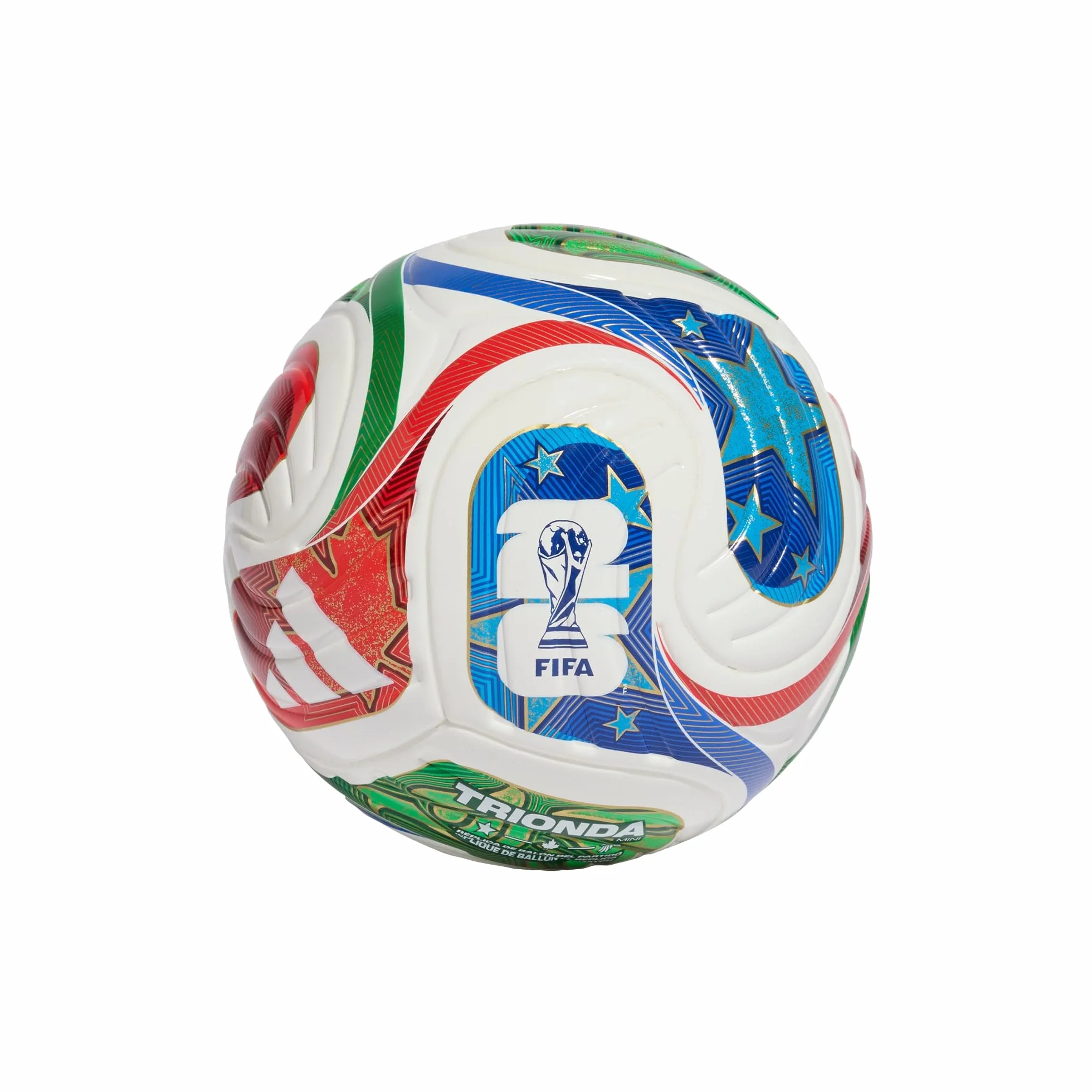 Adidas Mini Trionda 2026 World Cup Calcio Bianco
