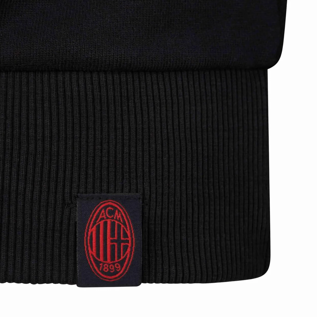 A.C. Milan - Felpa Devil Collection, Prodotto Ufficiale, Felpa con e Senza Cappuccio in Cotone, Colore Nero