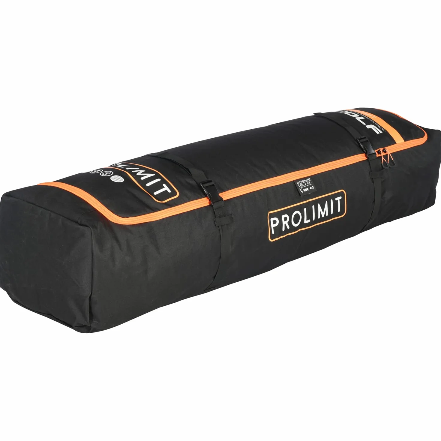 Prolimit Kitesurf Golf Ultralight Board Bag Black Orange