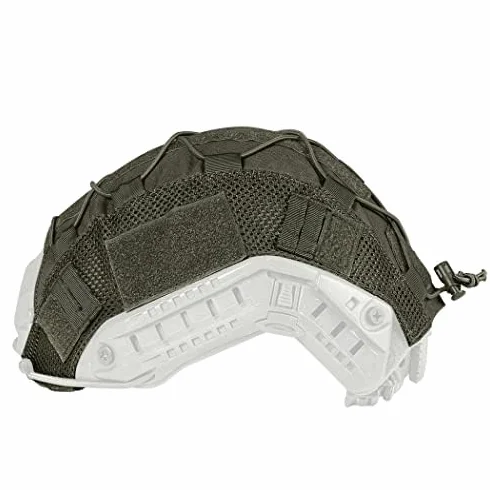 IDOGEAR Custodia Tattica per Casco Rapido Copertura Multi-camo 500D Nylon M/L Airsoft Paintball Caccia Tiro