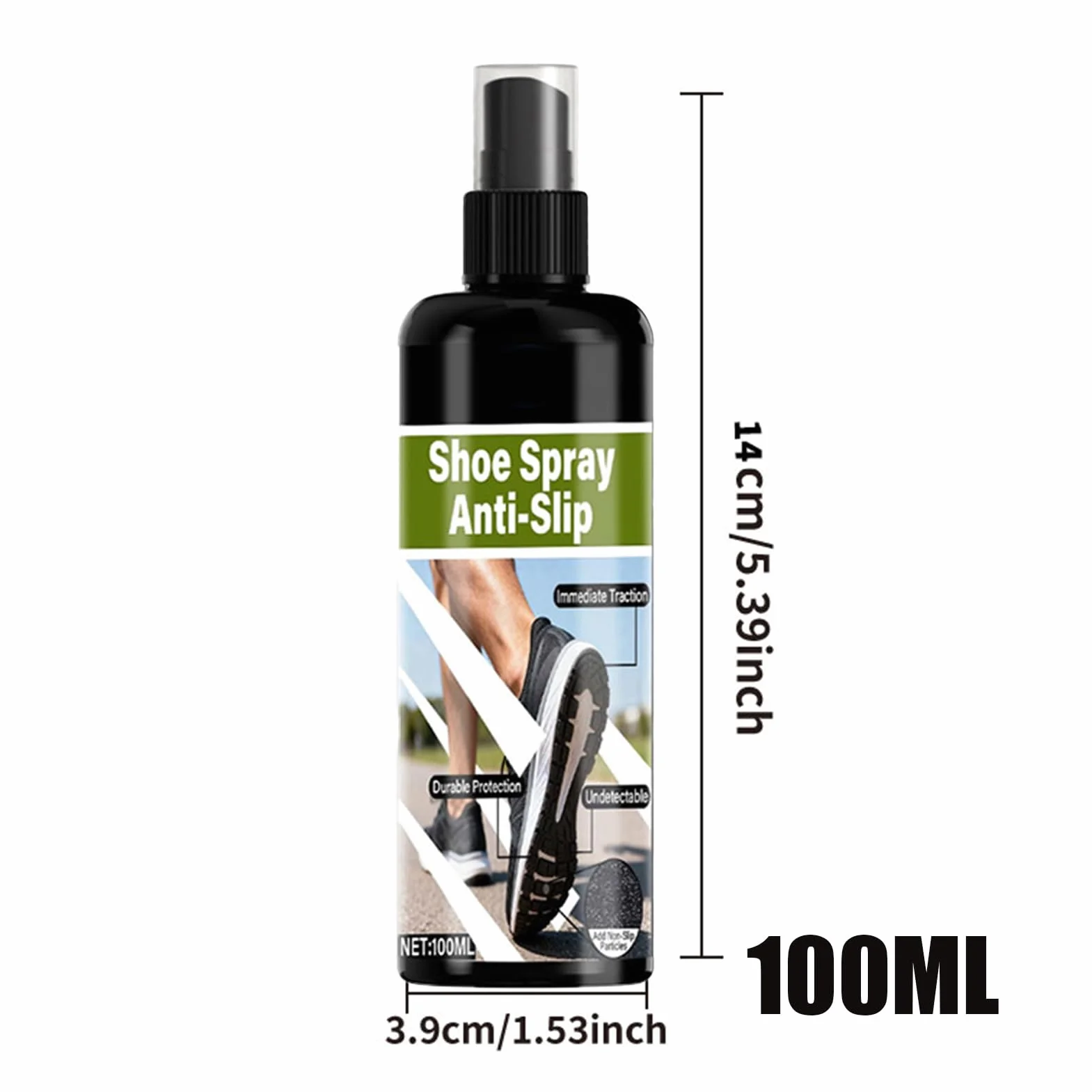 Spray Grip per Scarpe da Pallacanestro 100ml Attrezzatura Allenamento Non Appiccicoso