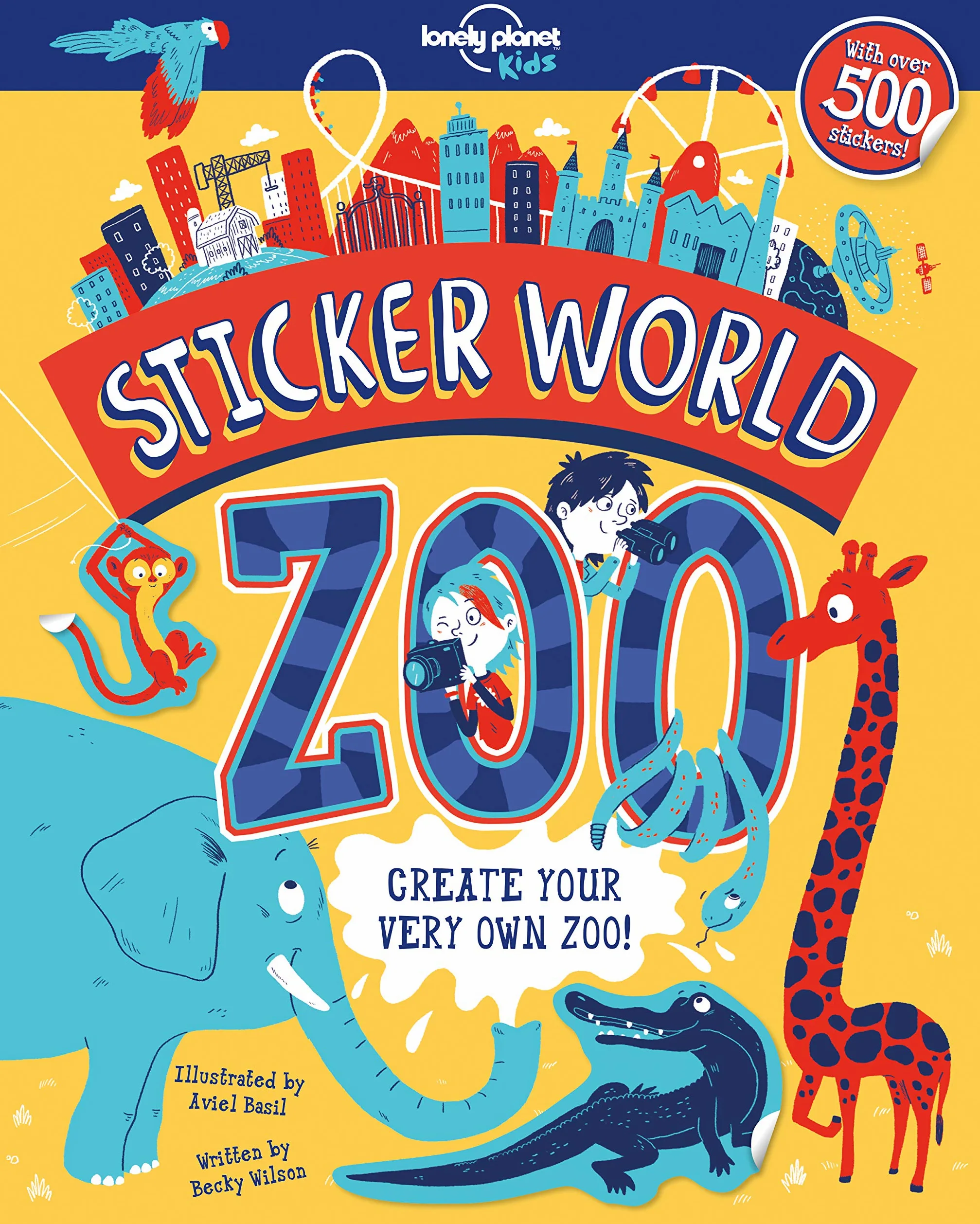 Sticker world. Zoo