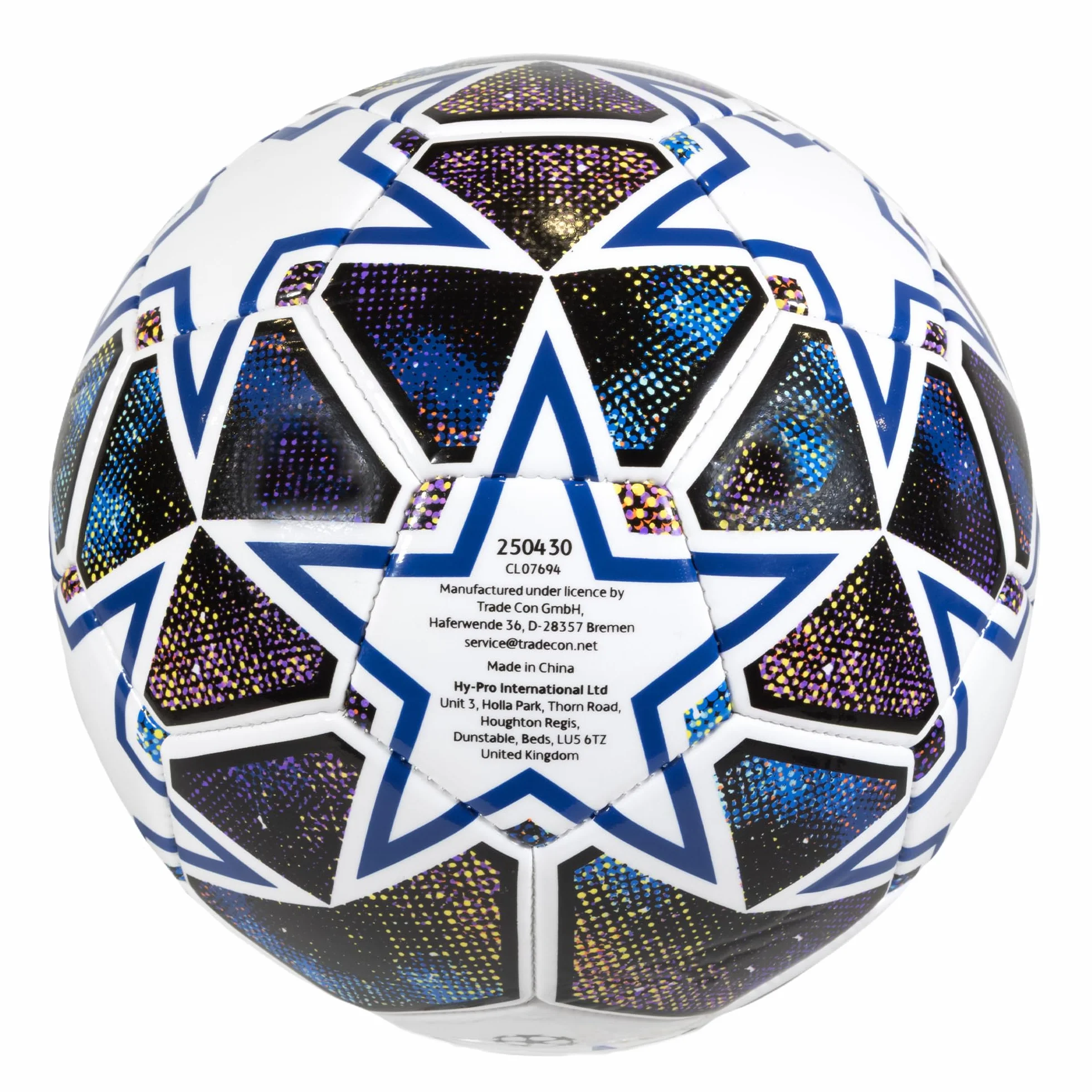 UEFA Champions League Size 5 Football Officially Licensed Training Match Ball