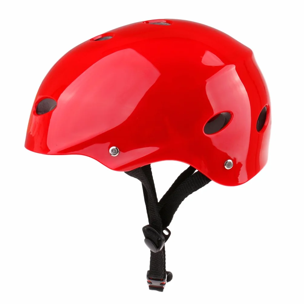 Kask bezpieczeństwa sporty wodne wakeboard kayak canoe surf L pomarańczowy