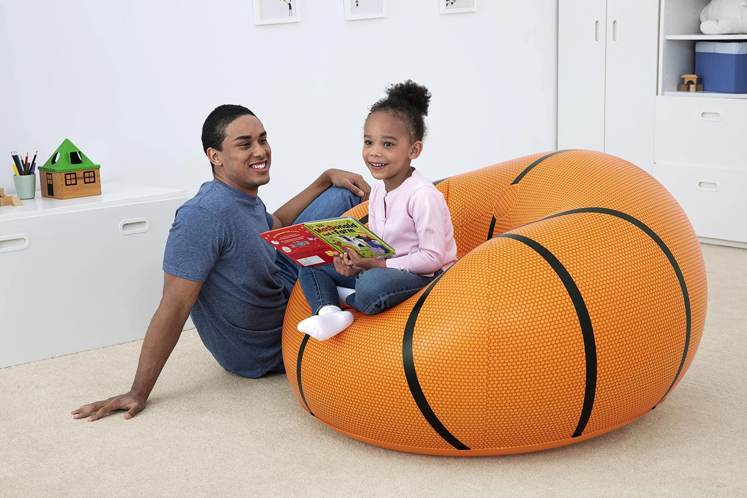Bestway 75103 Poltroncina gonfiabile Basketball per bambini