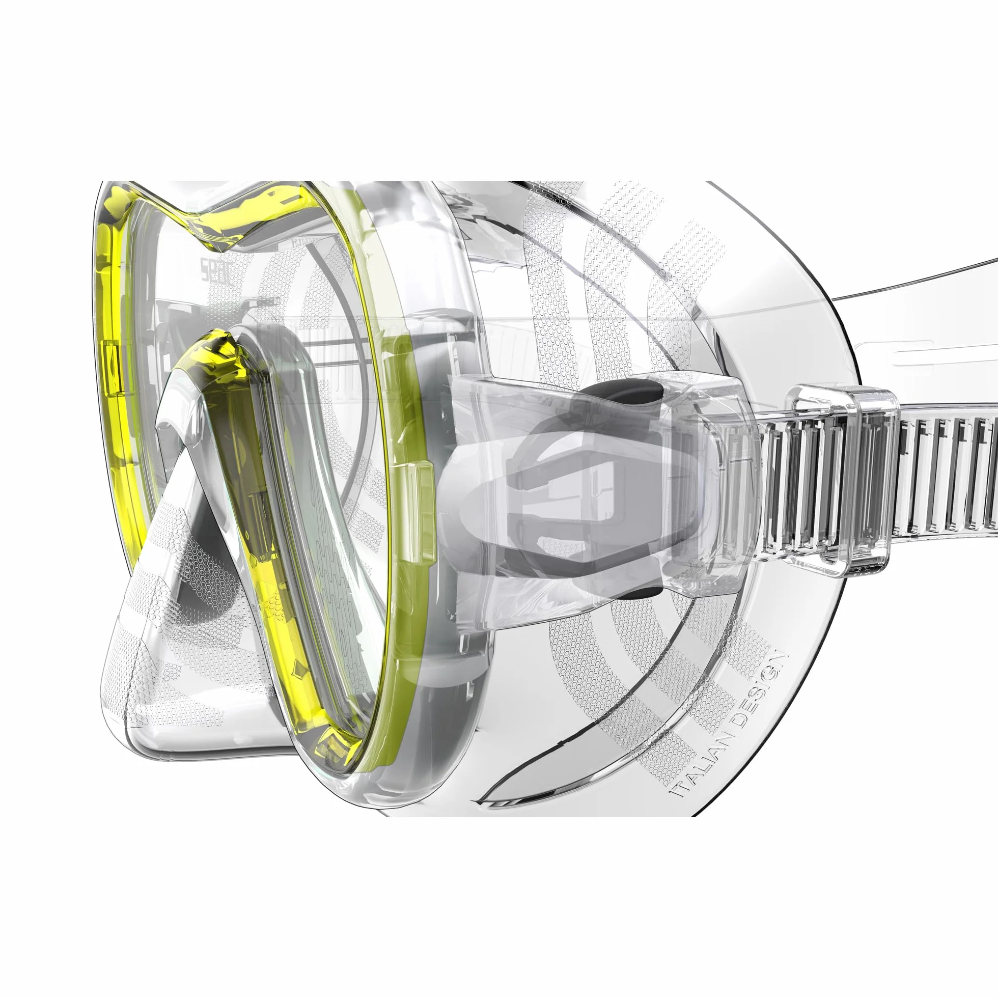 SEAC Giglio Maschera Snorkeling Immersione Subacquea Monolente Unisex Adulto