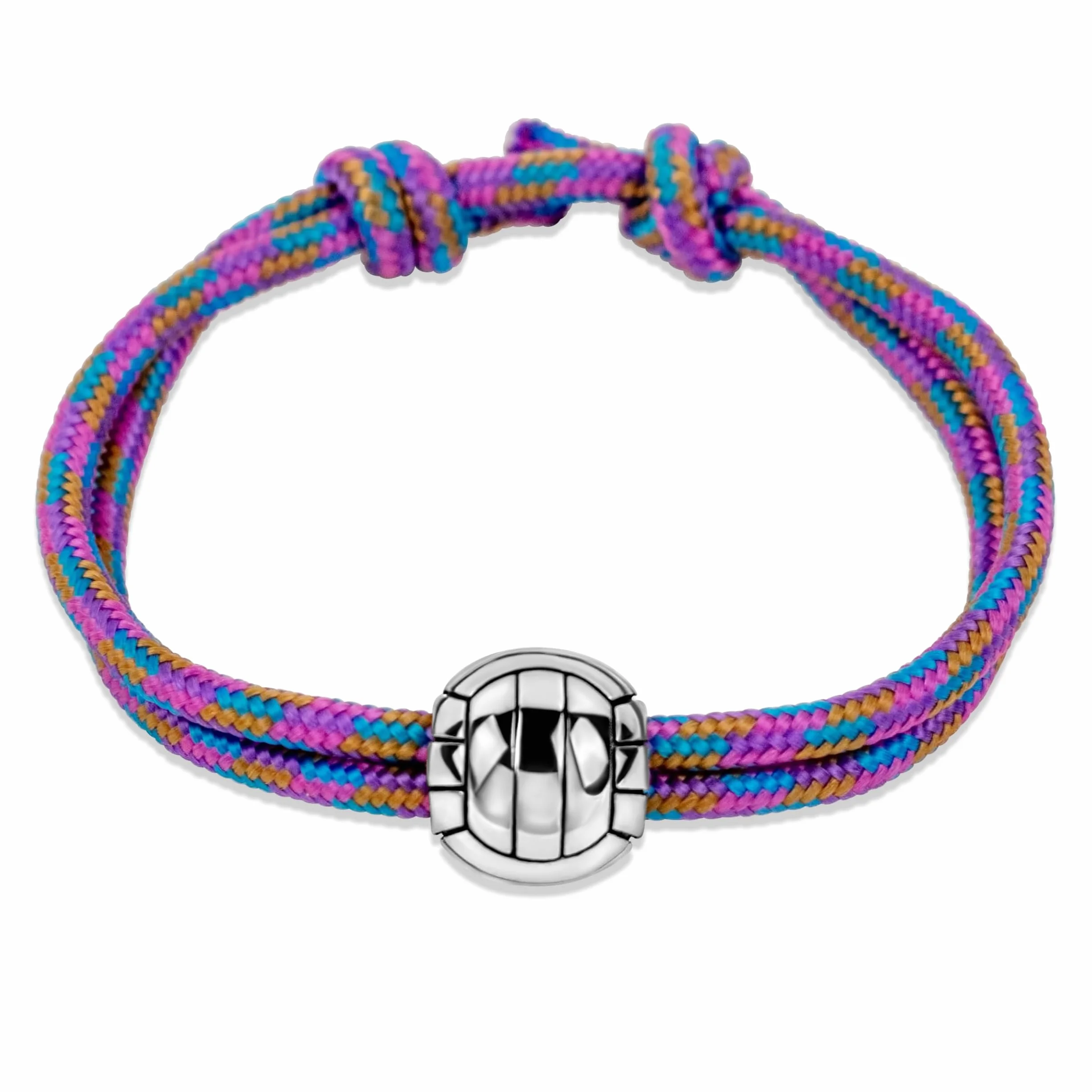 ERNESTINE - Bracciale pallavolo regolabile in acciaio inox - Idea regalo pallavolo uomo donna adolescente - Bracciale pallavolo sport - Regalo uomo Natale compleanno festa del papà - gioielli sport