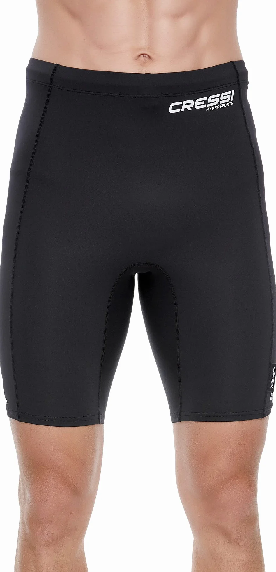 CRESSI Armor Rash Guard Shorts - Pantaloncini Rash Guard Neri Protettivi per SUP e Sport Acquatici