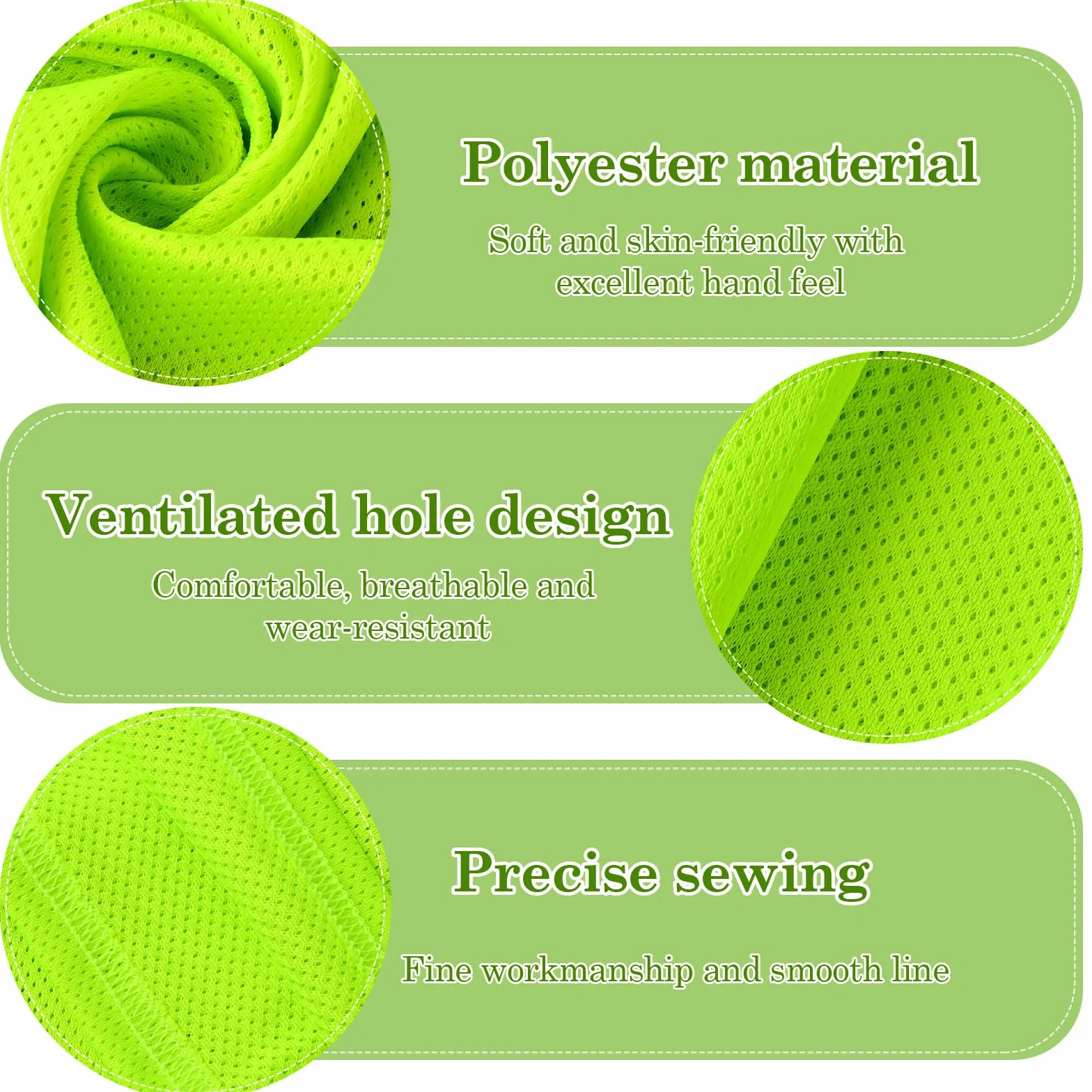 Mesh Scrimmage Gilet Traspirante Casacche Calcio Adulti 6 Pezzi, Verde Pettorine da Allenamento, XL