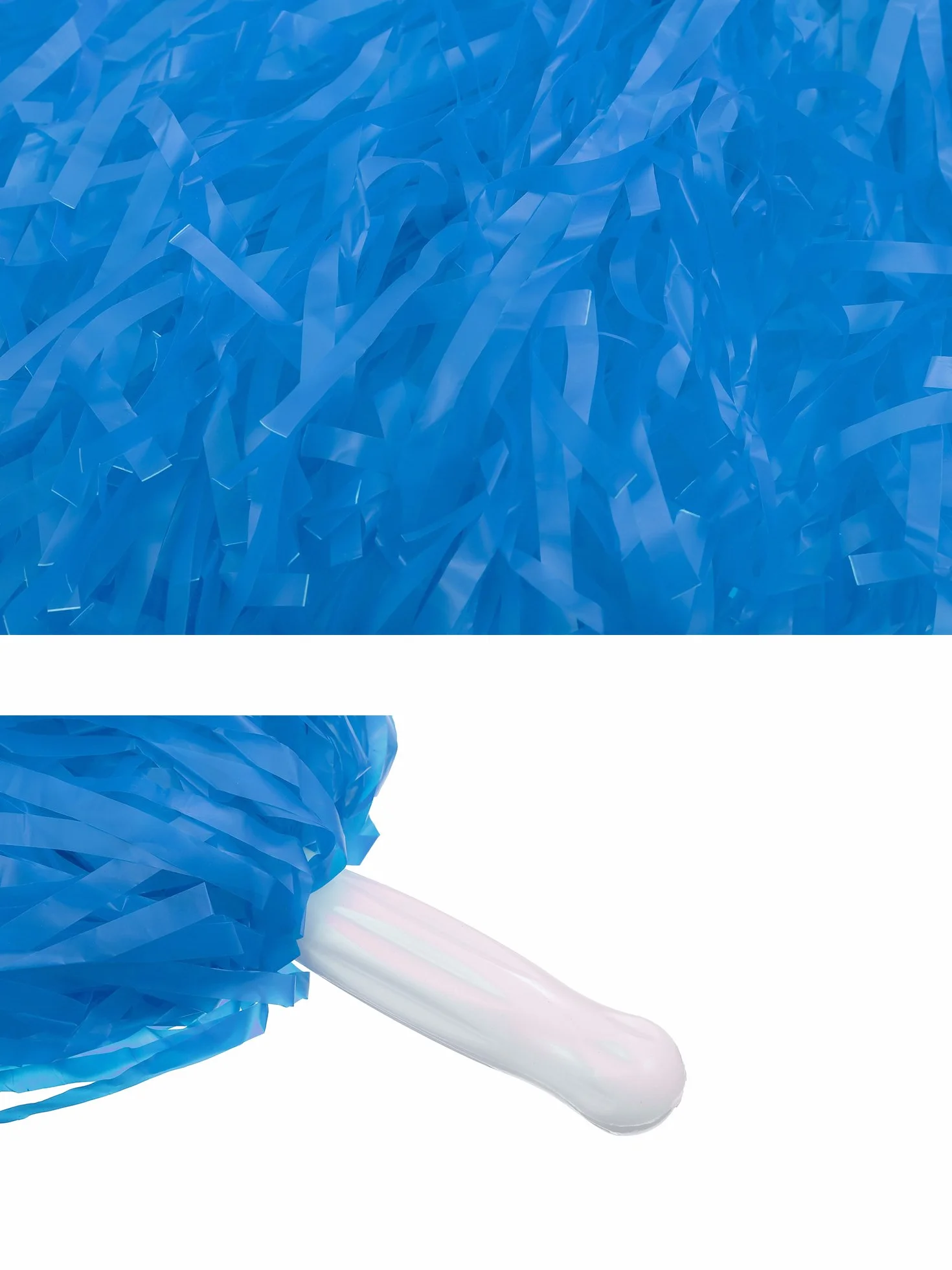 Pompon da Cheerleader in Plastica, Confezione da 12, per Sport e Danza
