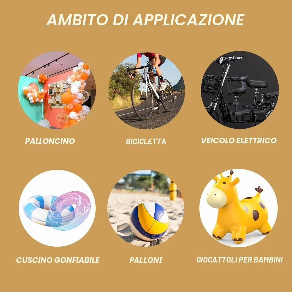 Ago per Pompa a Sfera 6 Pezzi, Ago per Gonfiare Palloni Sportivi
