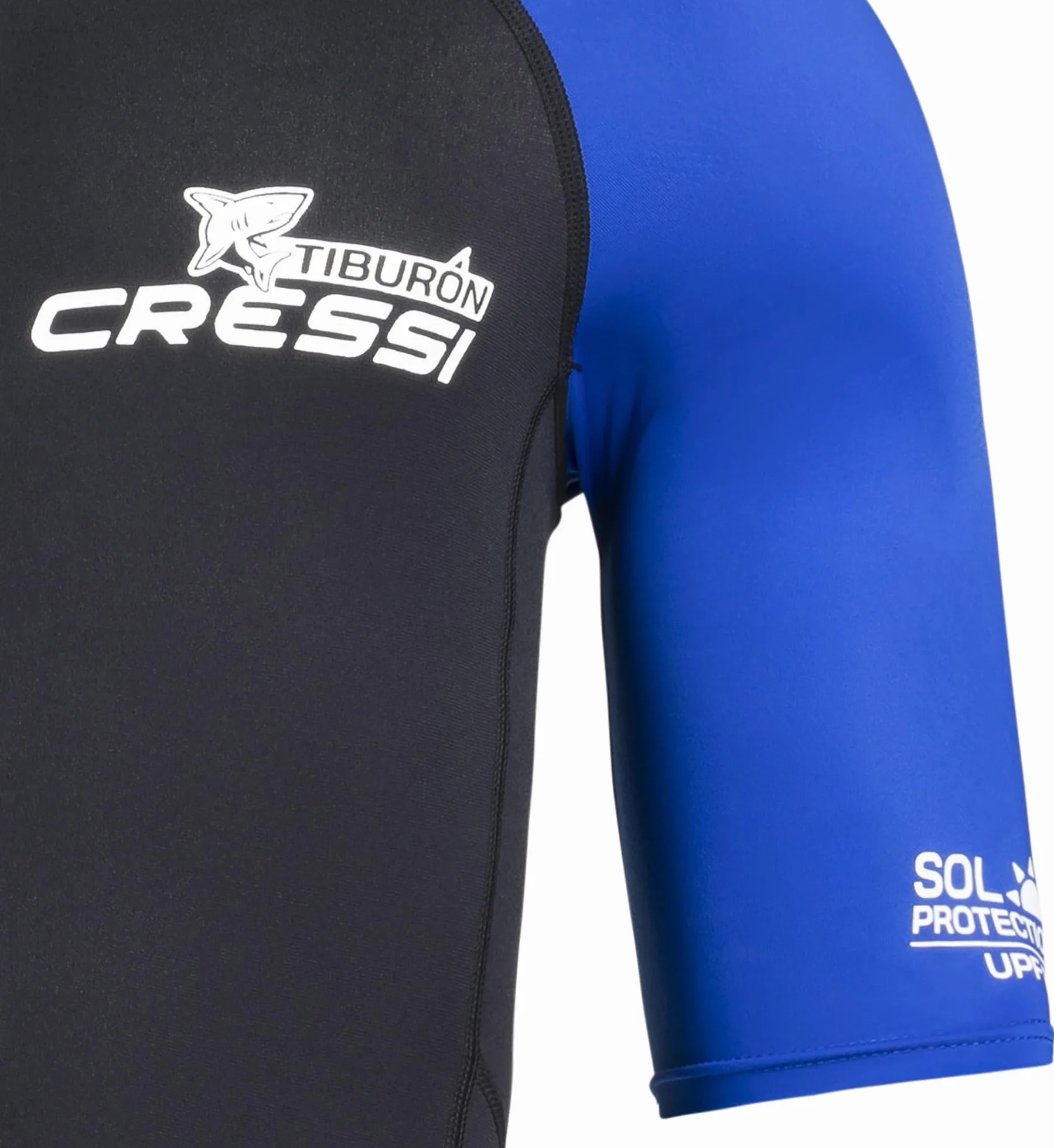 CRESSI Tiburon Man Shorty Wetsuit 2mm - Muta Shorty Uomo realizzata in Neoprene Ultra Stretch 1.5/2mm e Elastane