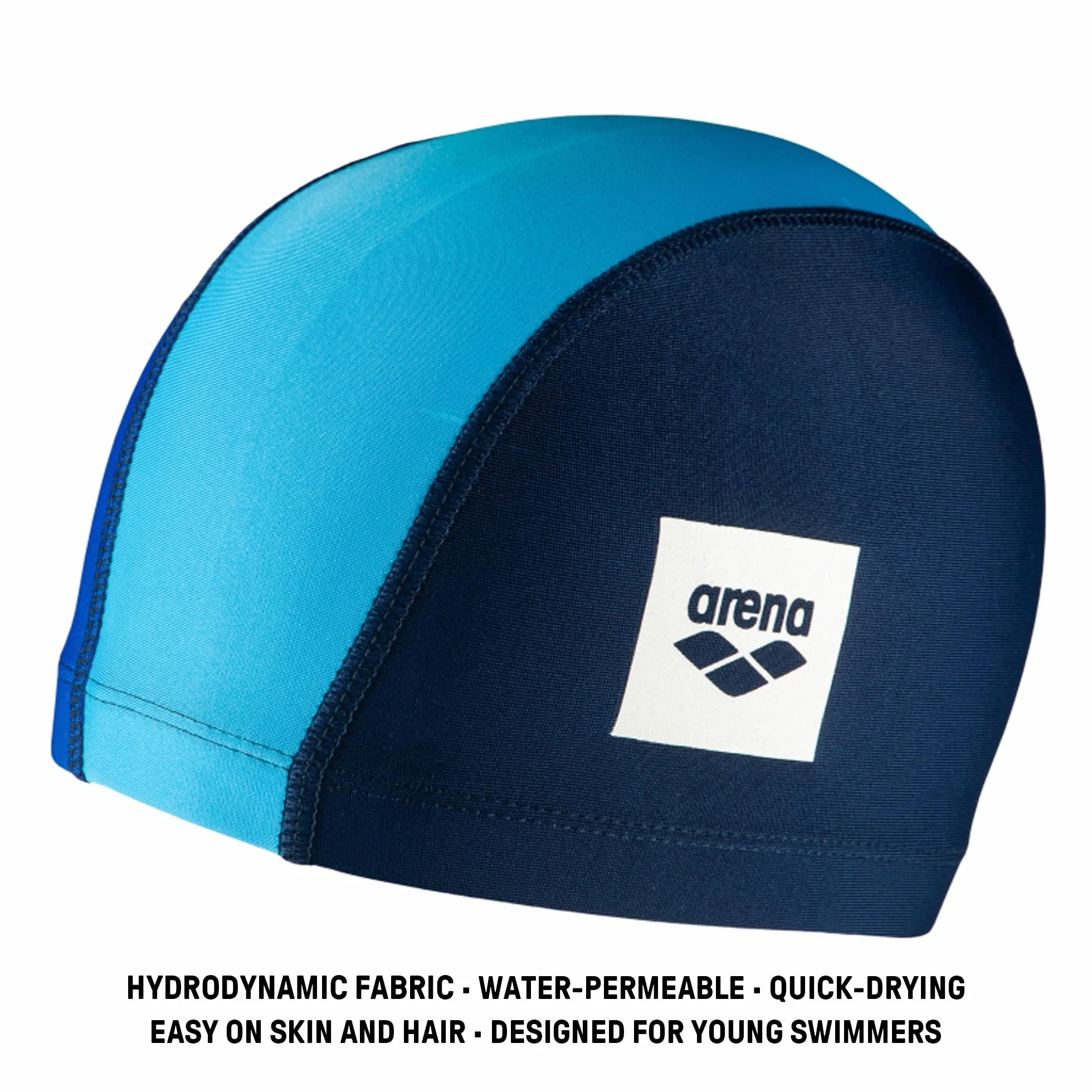 Arena Unix II Junior Swimming Cap Stretch Fabric Quick-drying Soft Resistant