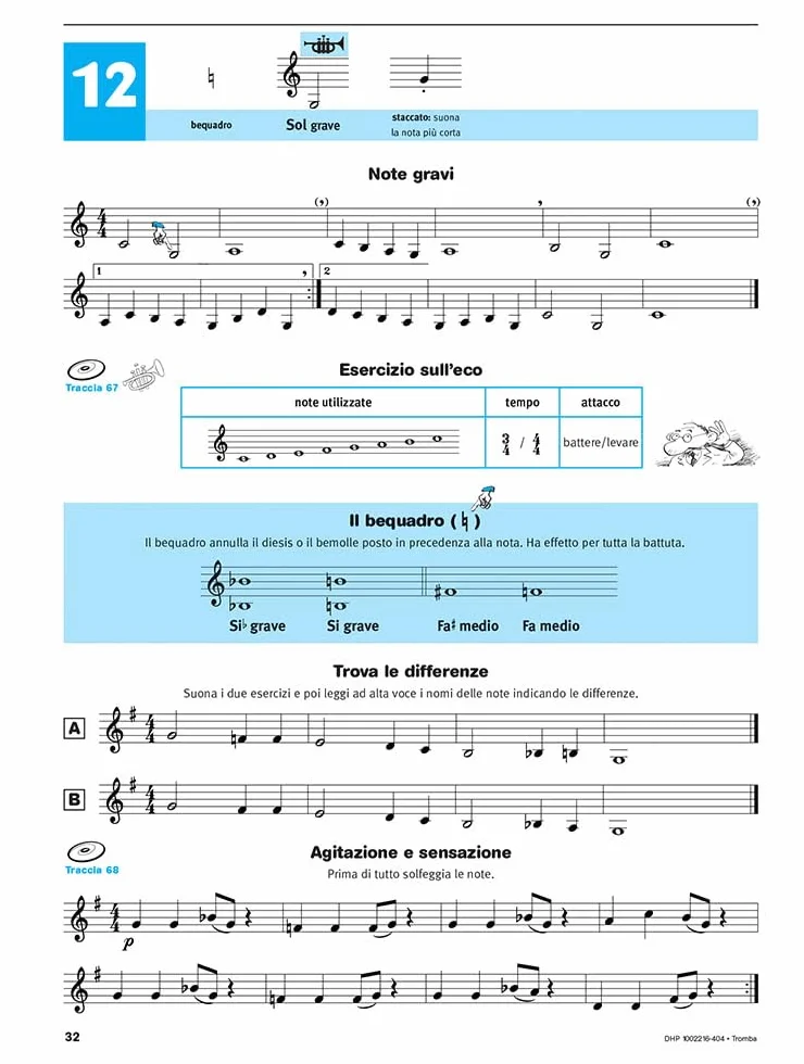 Kastelein-Botma Ascolta Leggi & Suona Volume 1 per Tromba | Metodo Didattico per Principianti con Audio Online | Libro per Imparare a Suonare la Tromba con Esercizi | Sheet Music per Studenti