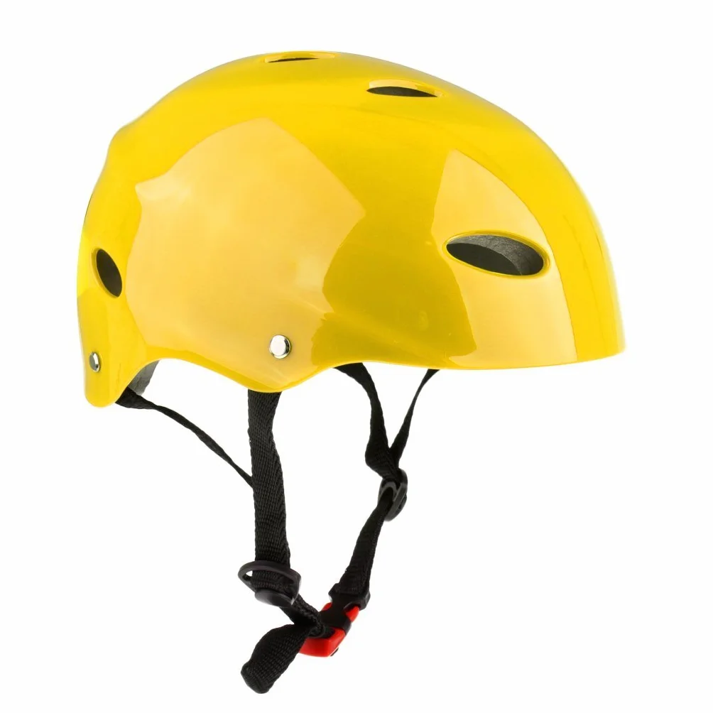 Acqua Sport Kayak Canoe Skate Casco 3 Taglie Bambini Giovani Adulti Giallo