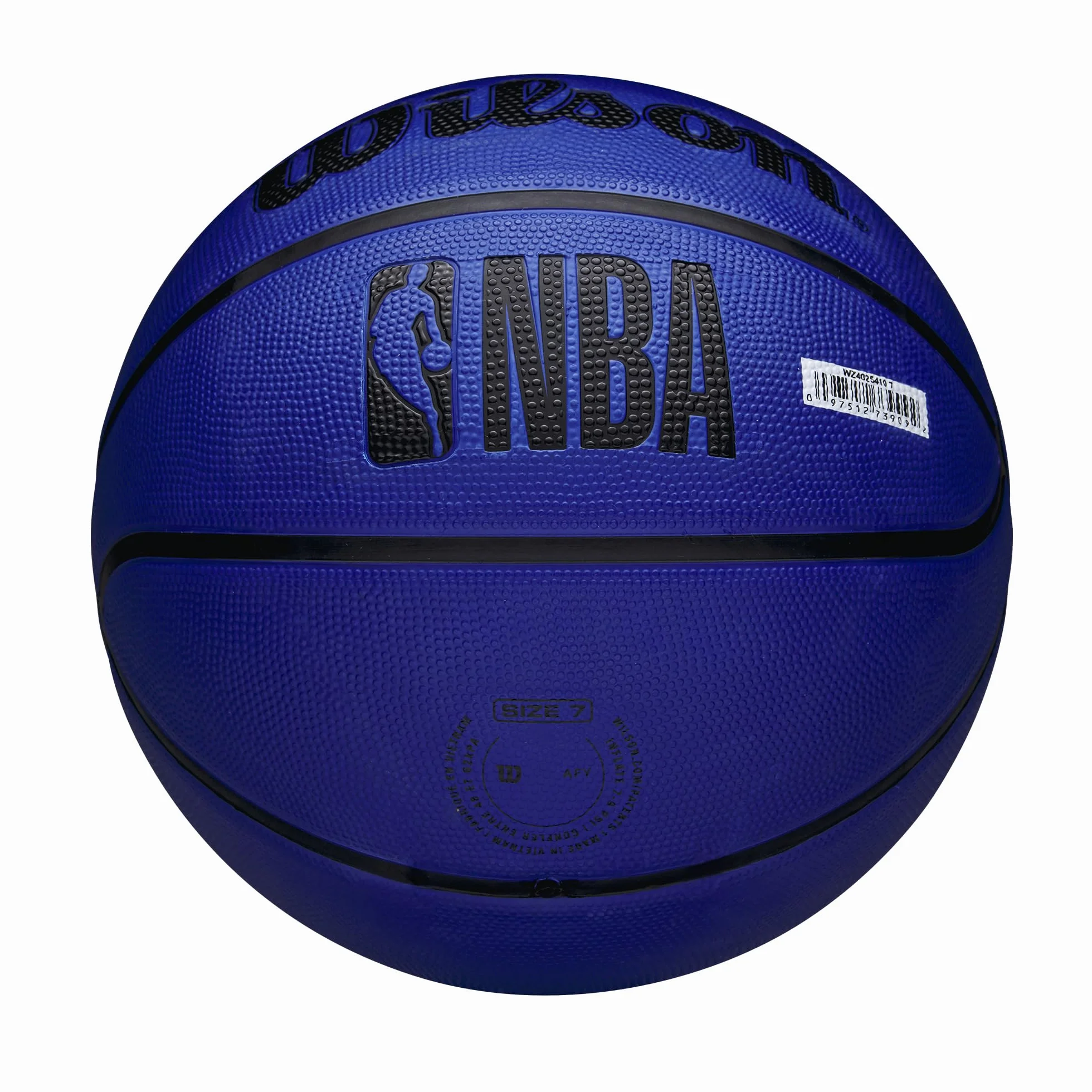 Wilson Pallone da Basket NBA Team Tribute Solid Argento Taglia 5 San Antonio Spurs