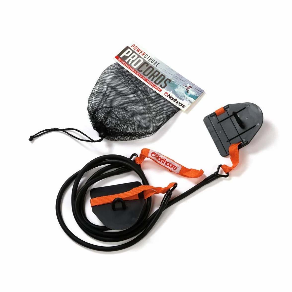 Northcore Powerstroke Pro Bungee Cord Surf Triathlon Nuoto Training Aid
