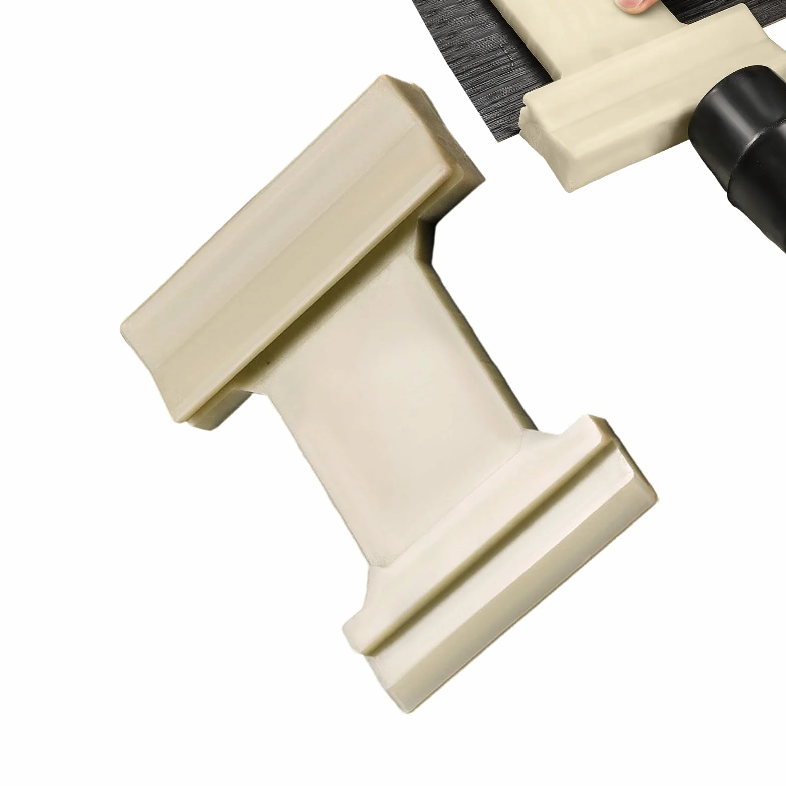 Blocco per maschiatura 4 in 1 in nylon per pavimenti in legno duro laminato, accessorio di riparazione per fessure U V L