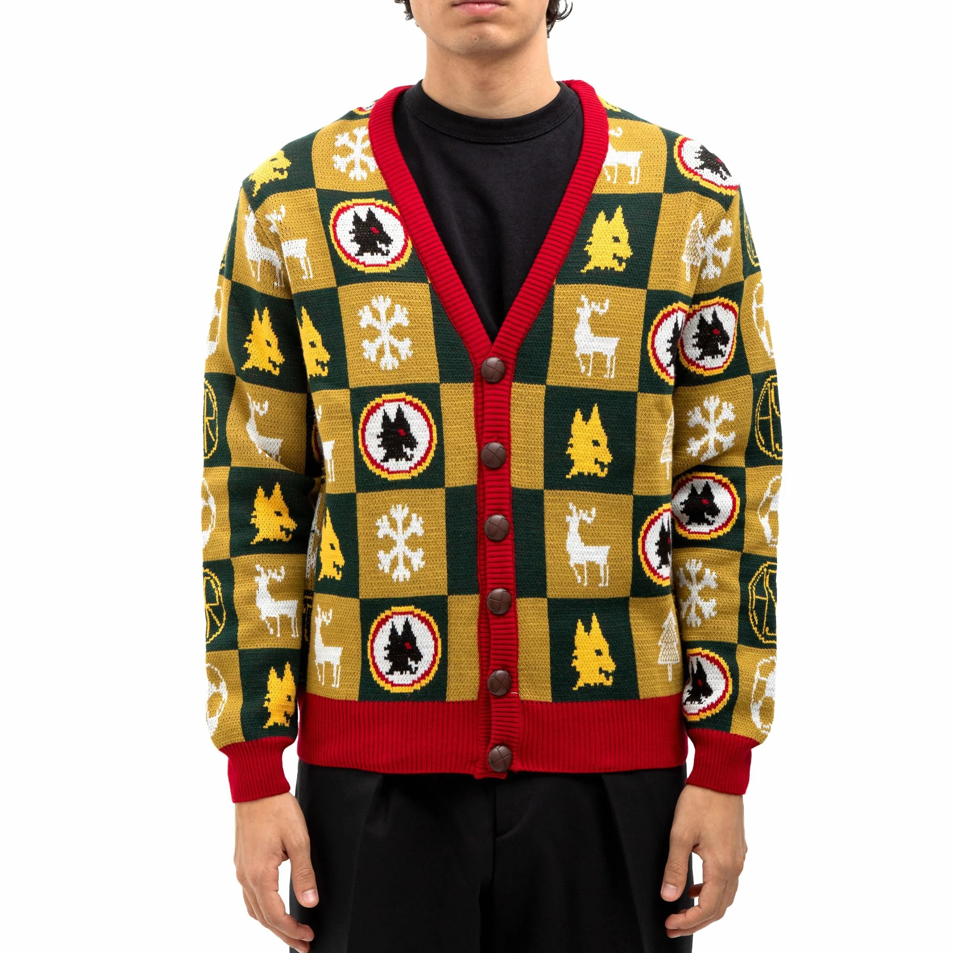 AS Roma Christmas Cardigan 24-25 - XXL