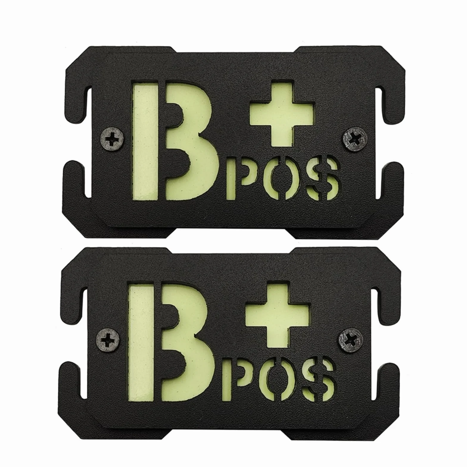 Militari Patch Striscia Luminosa Di Identificazione Del Gruppo Sanguigno, Badge Riflettente, Fibbia Zaino, Patch Di Espansione Personalizzata, Adatta Per Sistema Molle