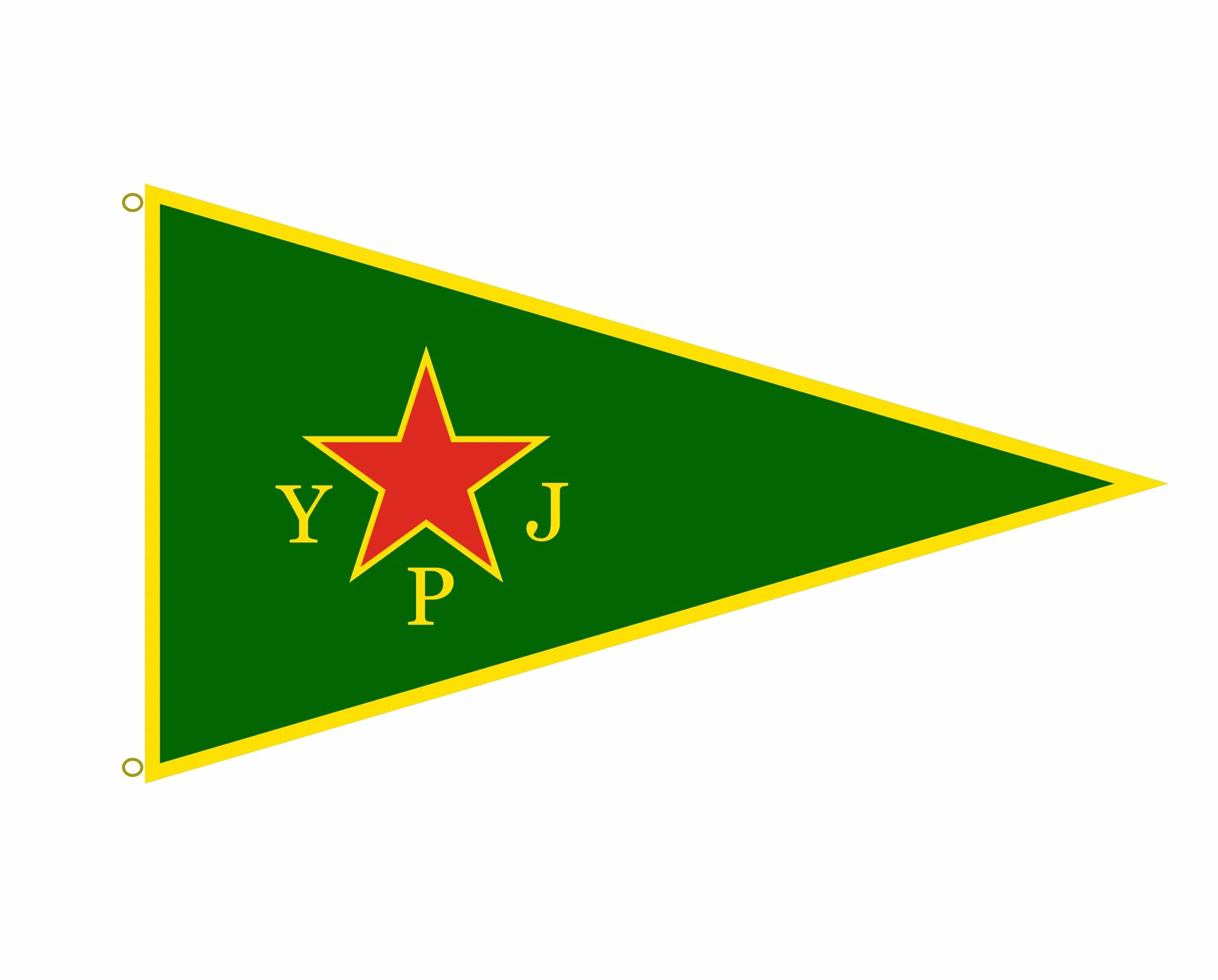 Bandiera Kurdistan YPJ YPG Kurdistan – Bandiera Kurdish – Bandiera Basur – 3 x 5 ft Ala Rojava for Deco Demonstation Festival (60 x 90 cm)
